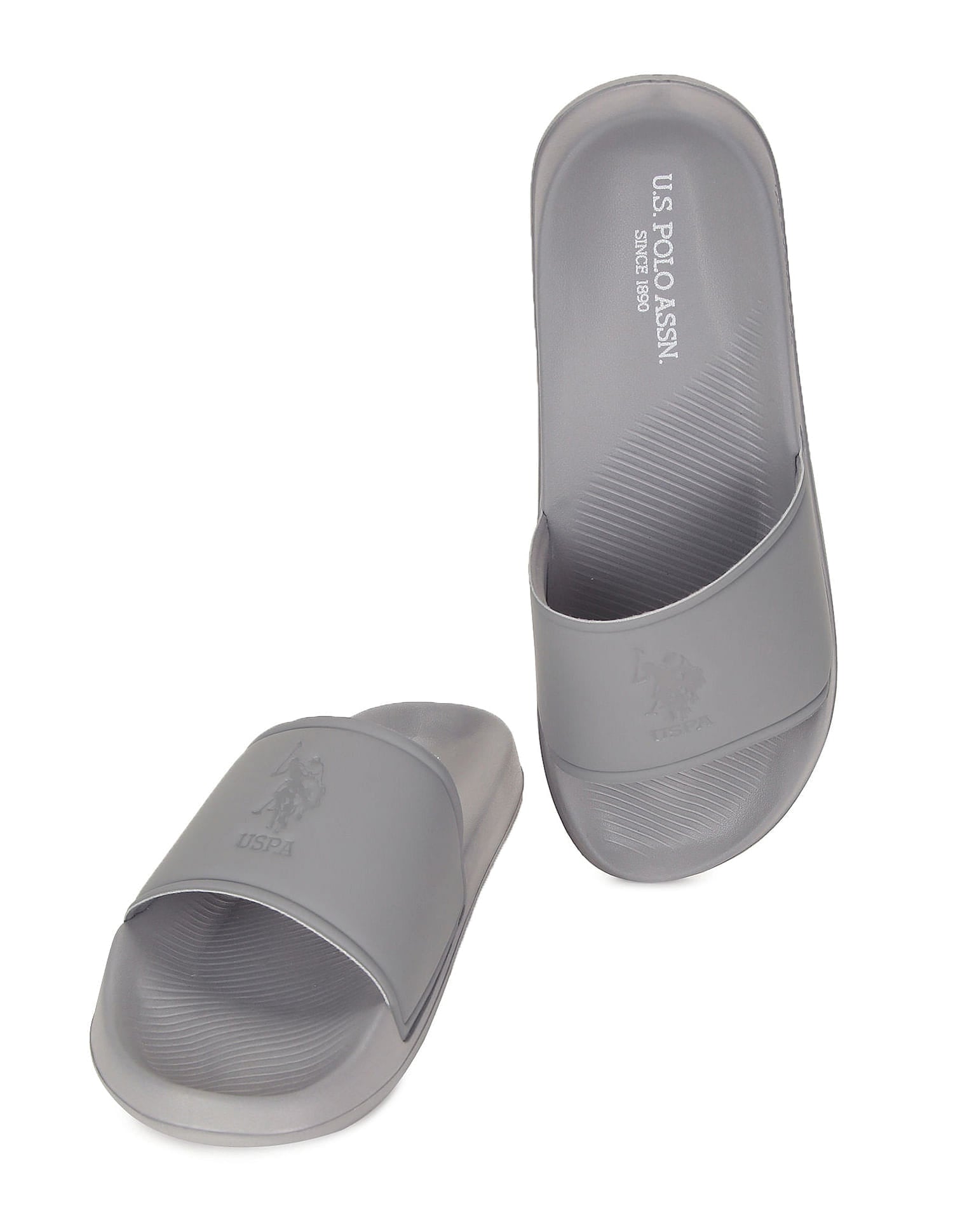 Men Specter 6.0 Open Toe Flat Sandals Grey - U.S. Polo Assn. India | Large