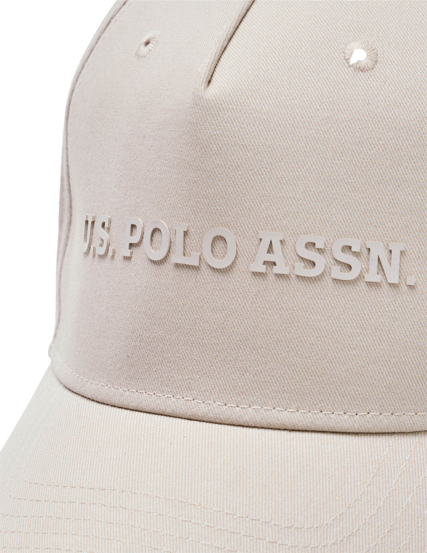 Brand Embossed Working Holiday Cap Beige - U.S. Polo Assn. India | Large