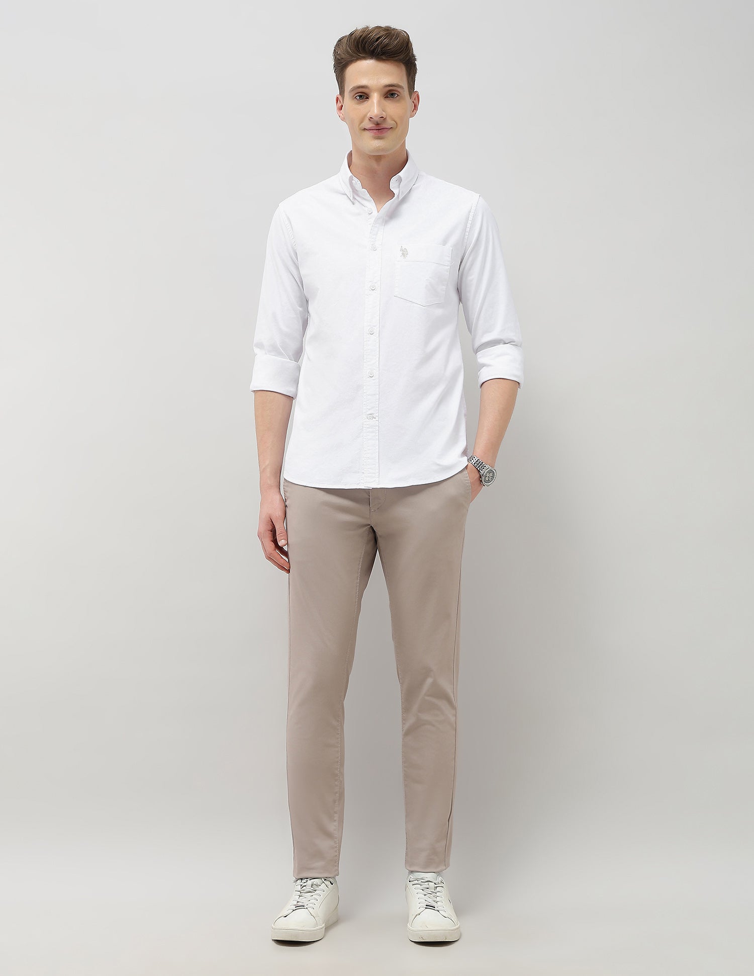 Tailored Fit Oxford Shirt