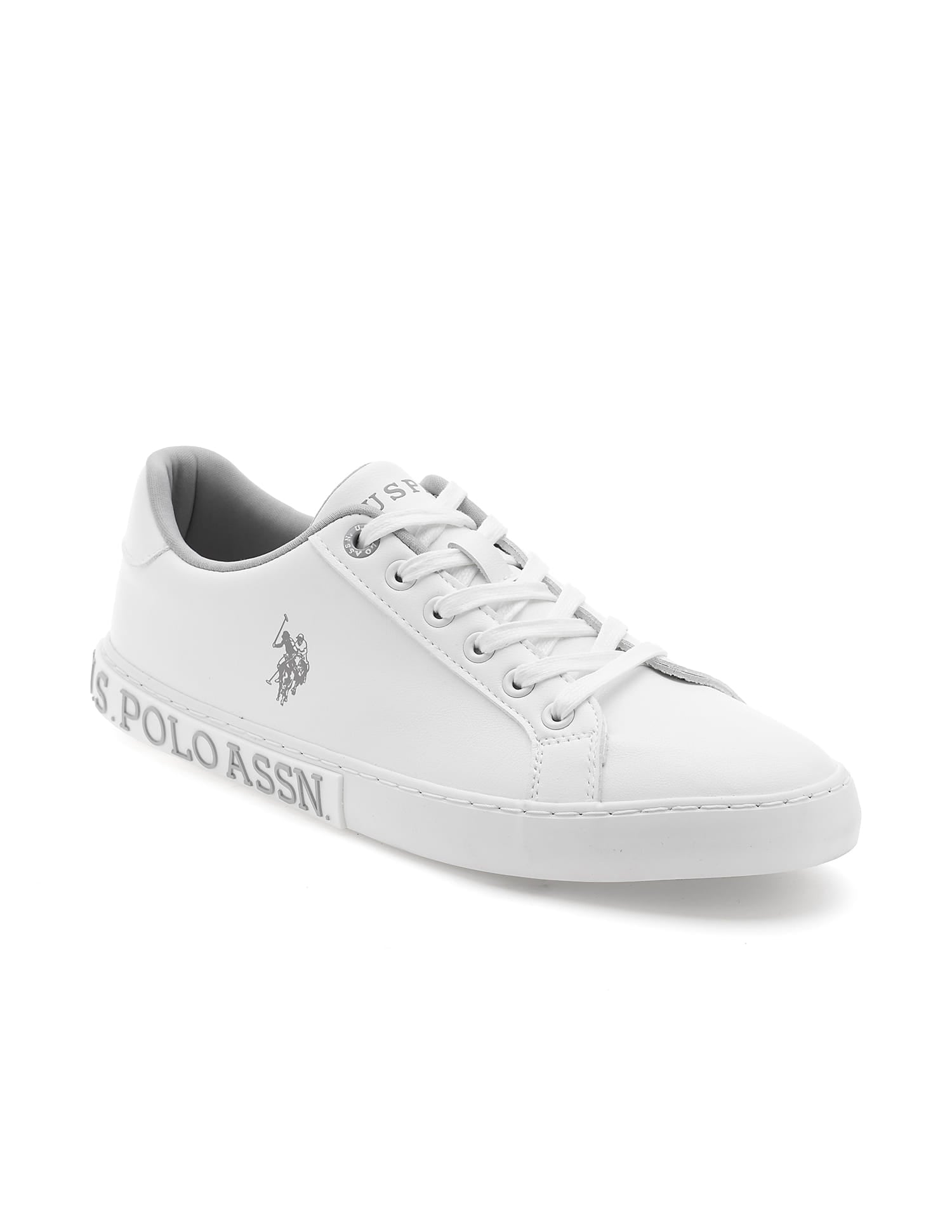Men Solid Planal 3.0 Sneakers White - U.S. Polo Assn. India | Large
