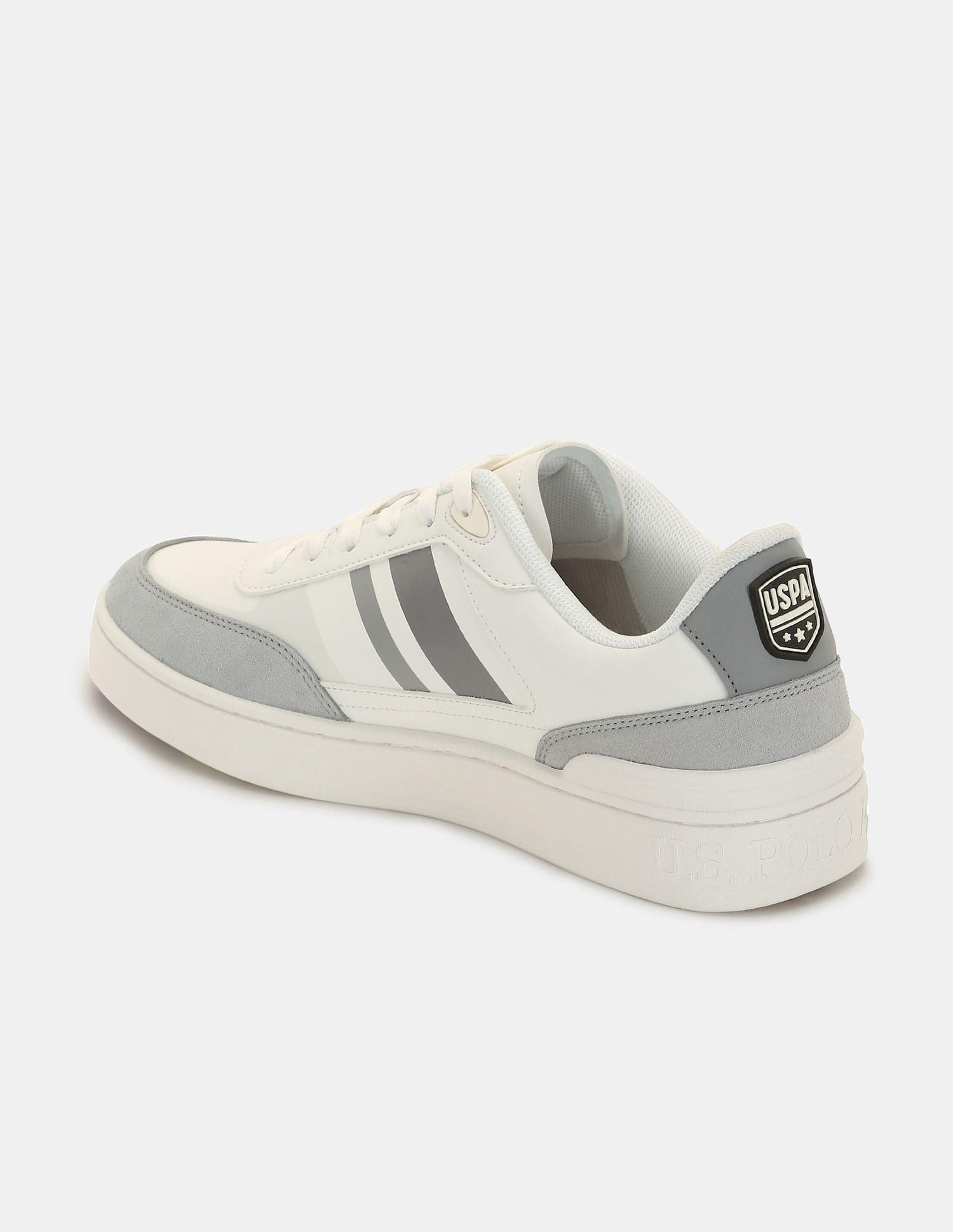 Men Colt Striped Sneakers Off White - U.S. POLO ASSN. | Large