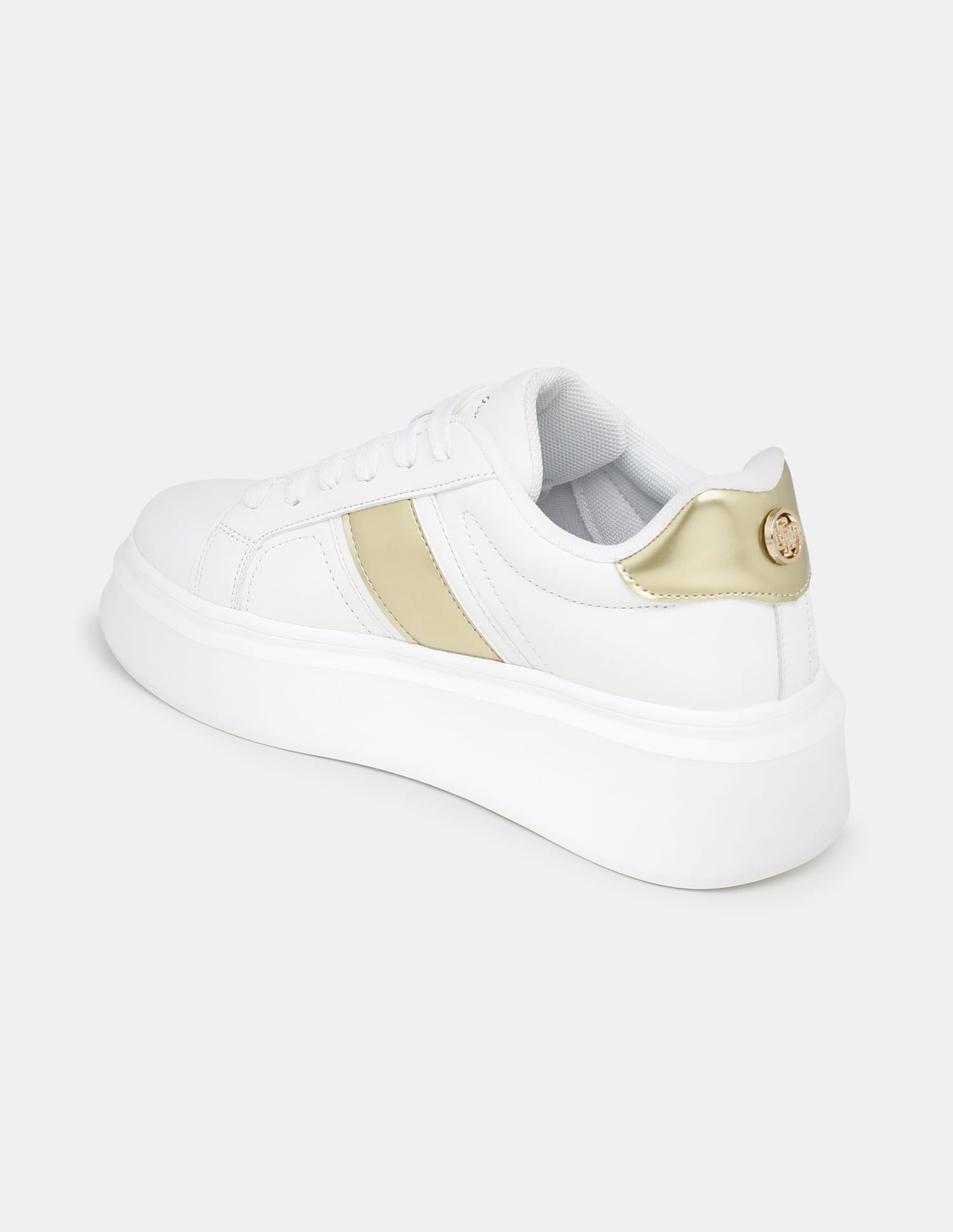Women Nella Round Toe Sneakers Off White - U.S. Polo Assn. India | Large