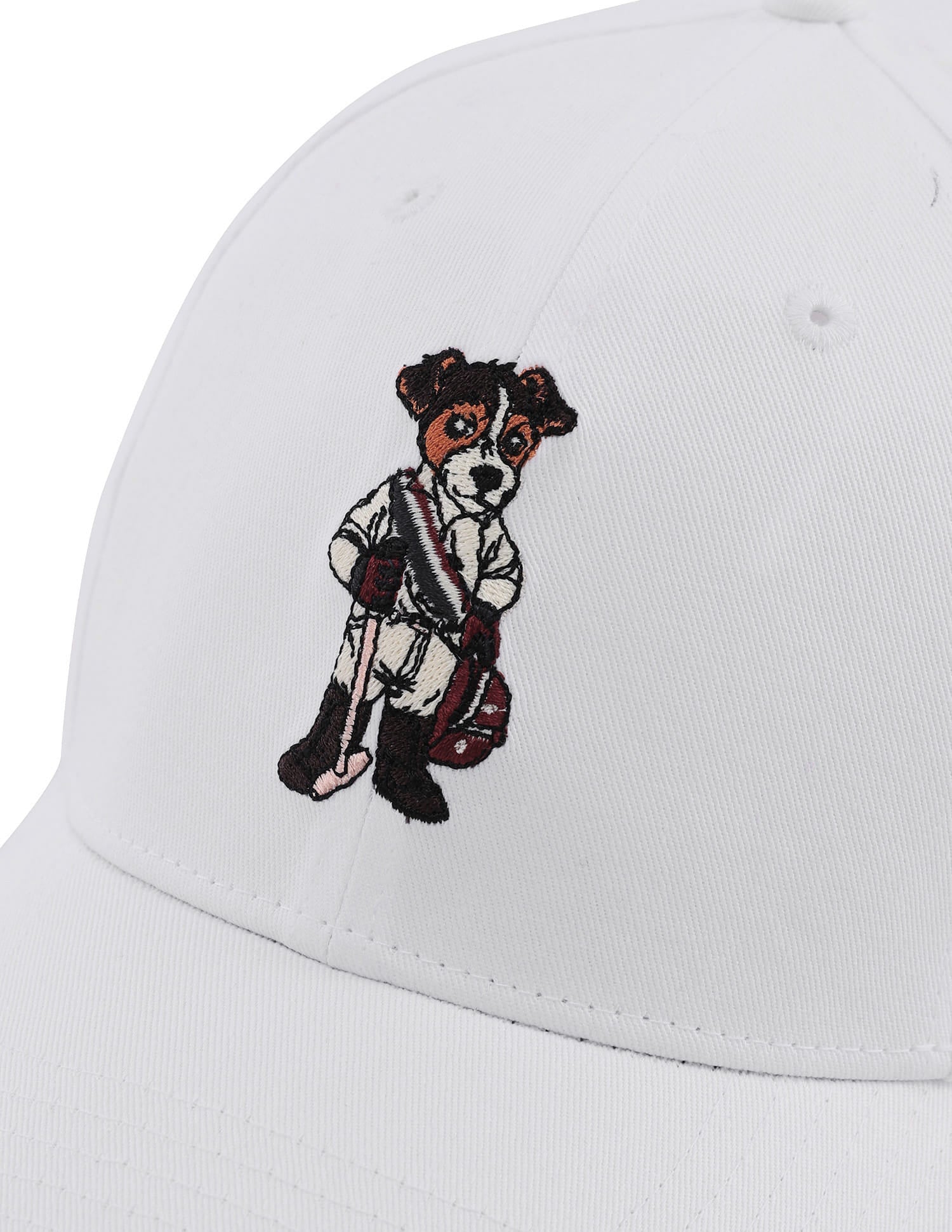 Embroidered Twill Cap White - U.S. Polo Assn. India | Large