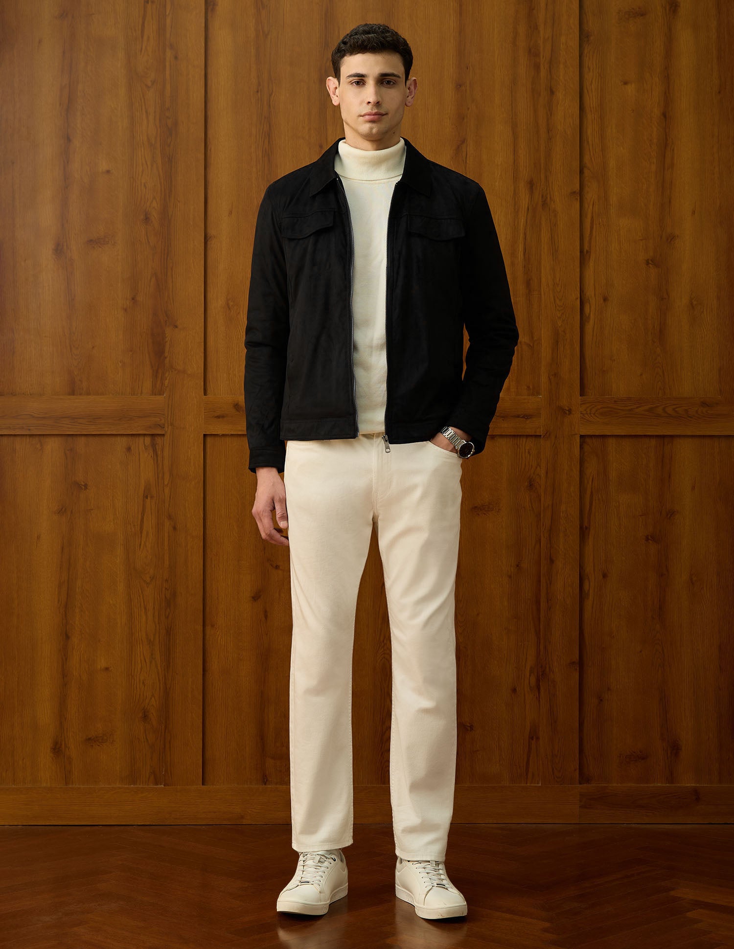 Equestrian Aisle Theater Jacket Black - U.S. POLO ASSN. | Large