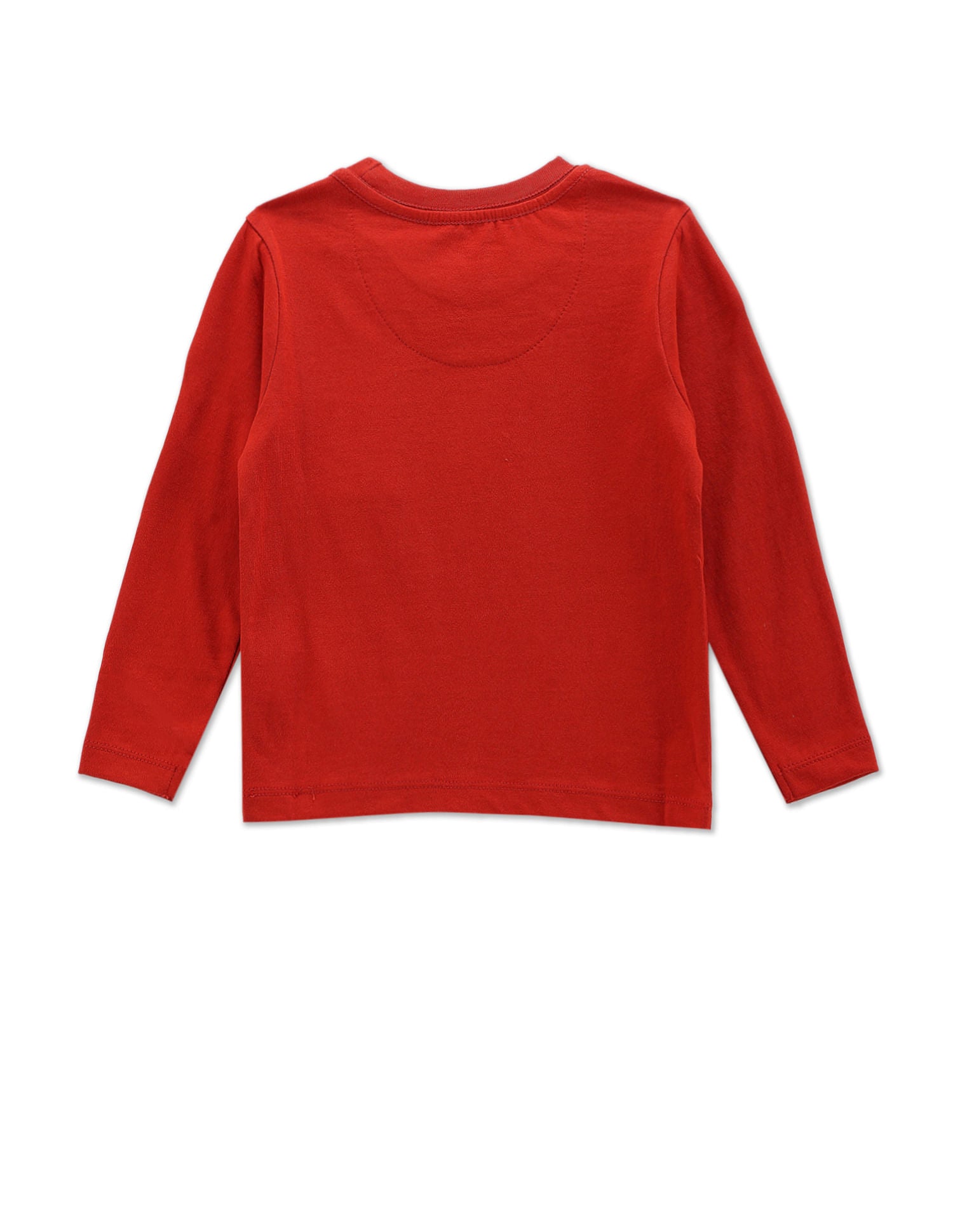 Boys Cotton Flip Sequin T-Shirt Rust - U.S. POLO ASSN. | Large