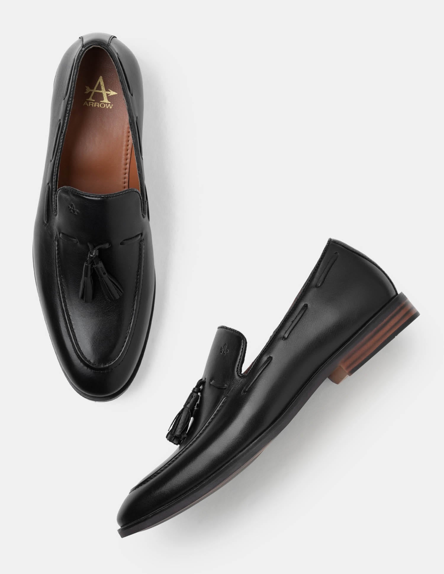 Joules 4.0 Leather Shoes Black - U.S. Polo Assn. India | Large