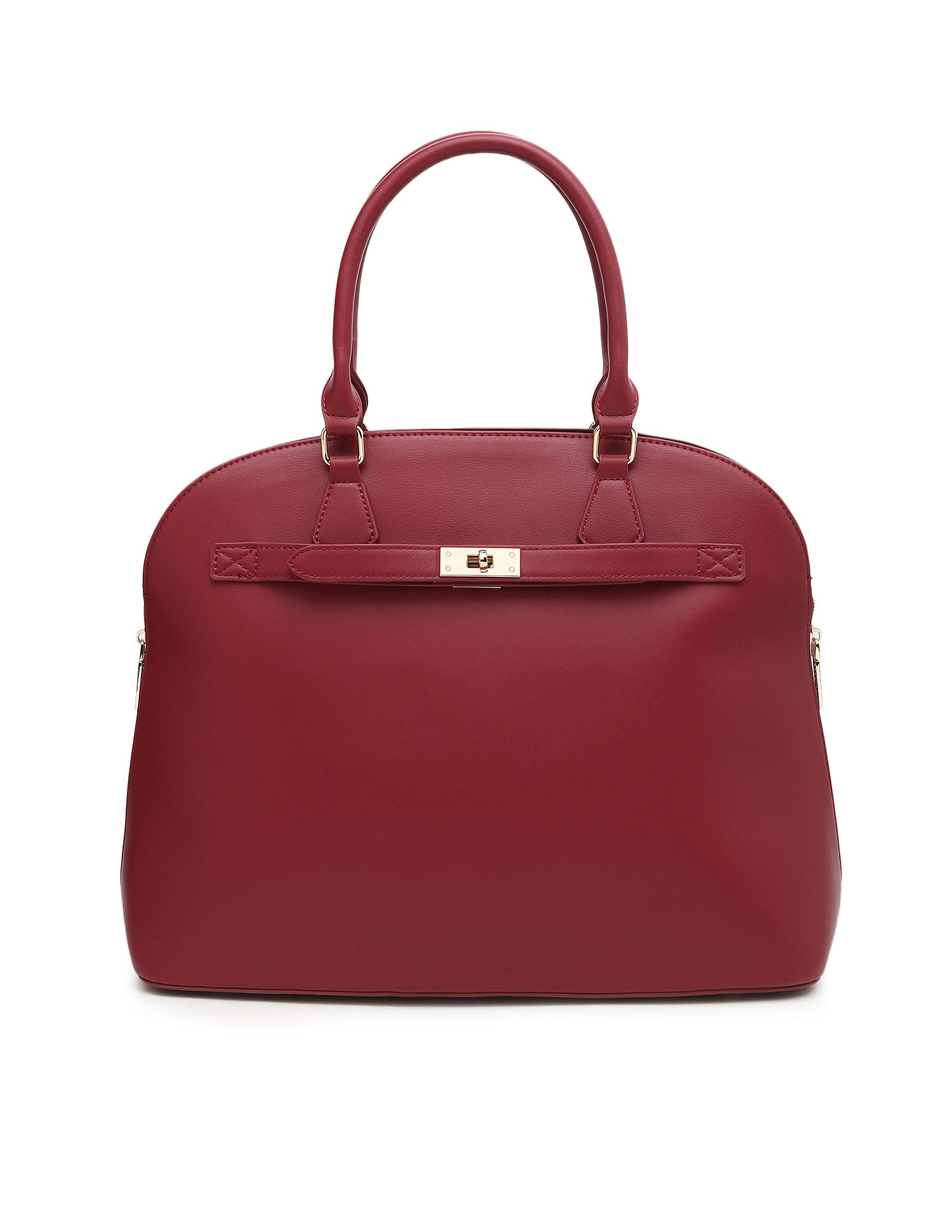 Women Alara Satchel Bag Burgundy - U.S. POLO ASSN. | Large
