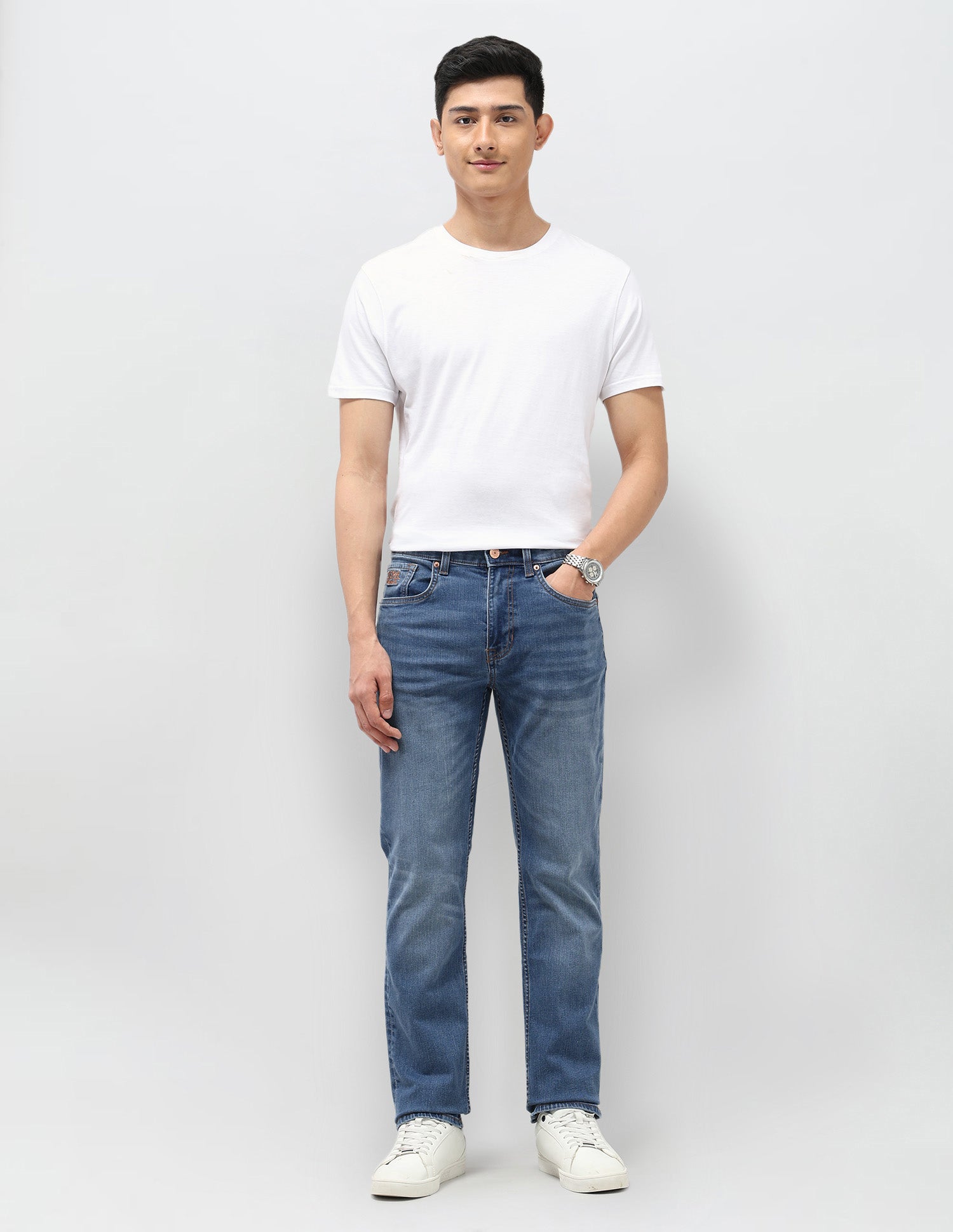 Harold Slim Straight Fit Blue Jeans Indigo - U.S. POLO ASSN. | Large