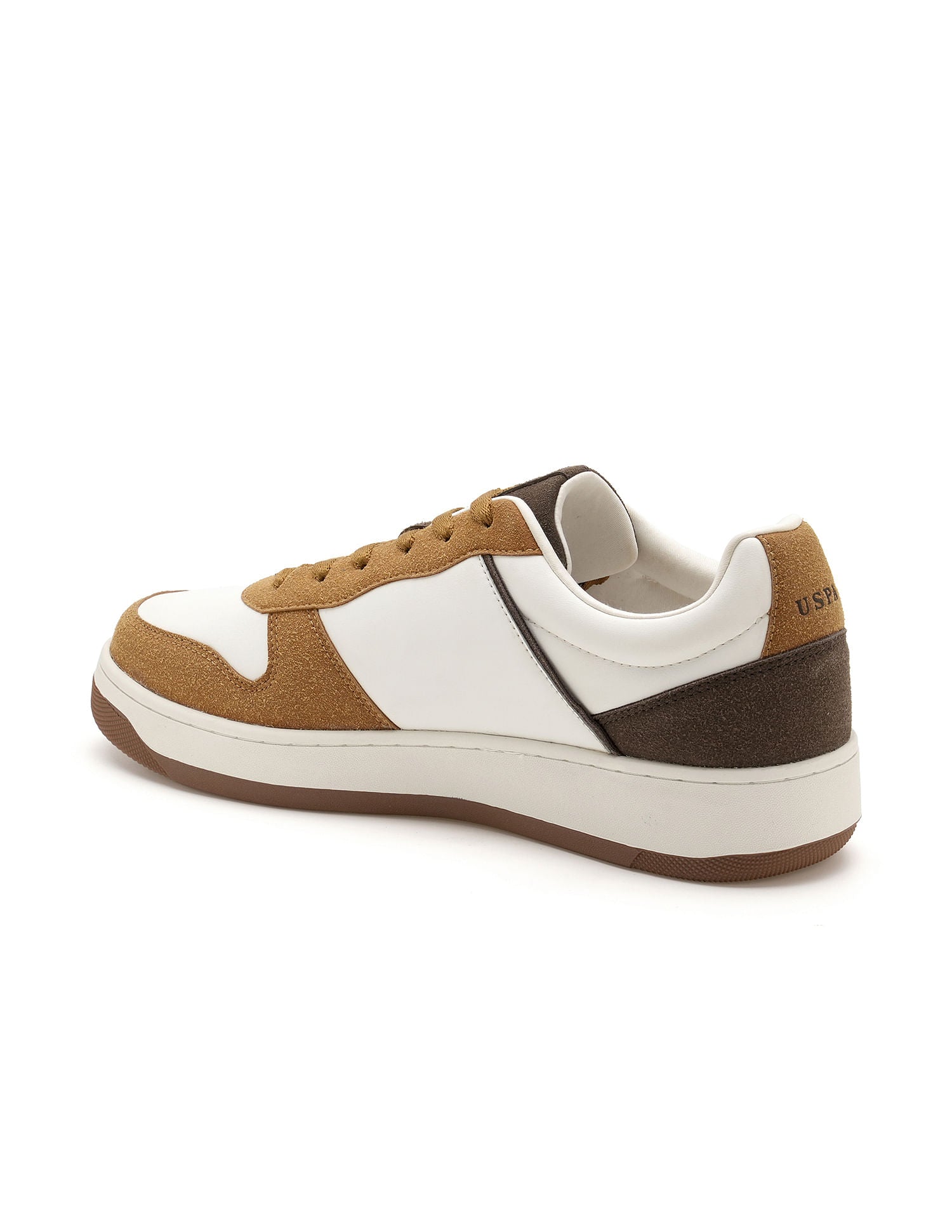 Men Joan Colourblocked Sneakers Tan - U.S. Polo Assn. India | Large