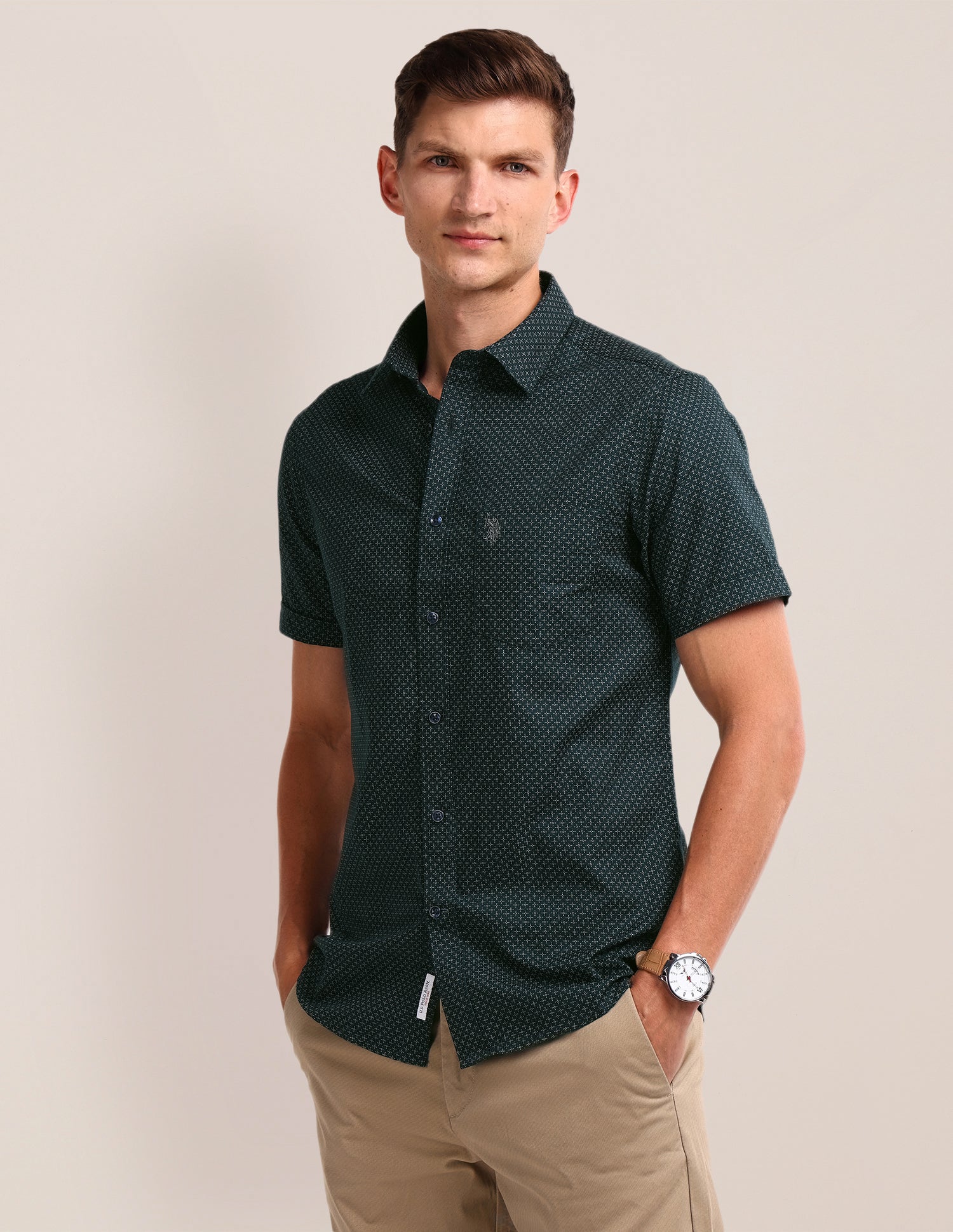 All-over Regular Fit Shirt