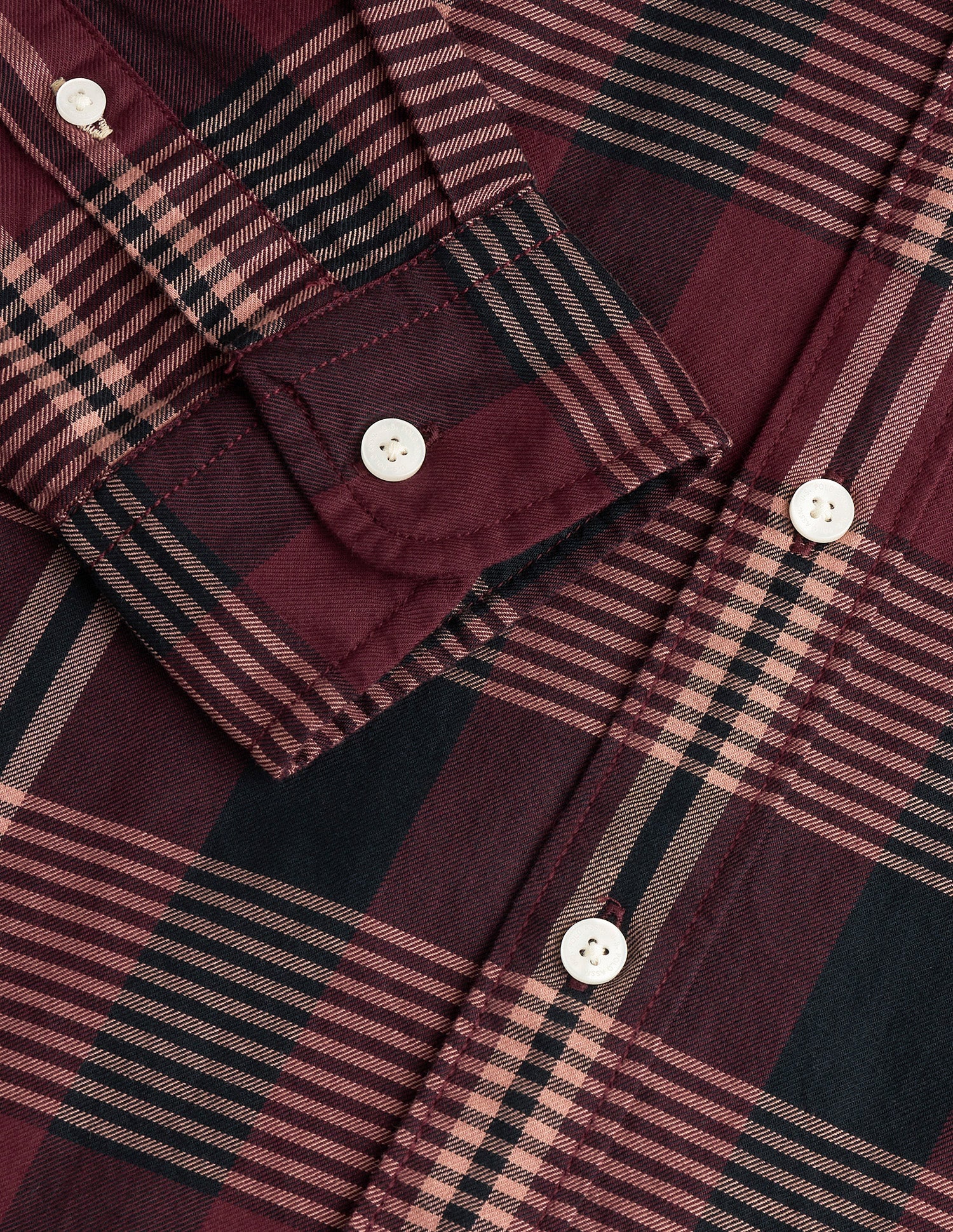 All-over Slim Fit Shirt Maroon - U.S. Polo Assn. India | Large