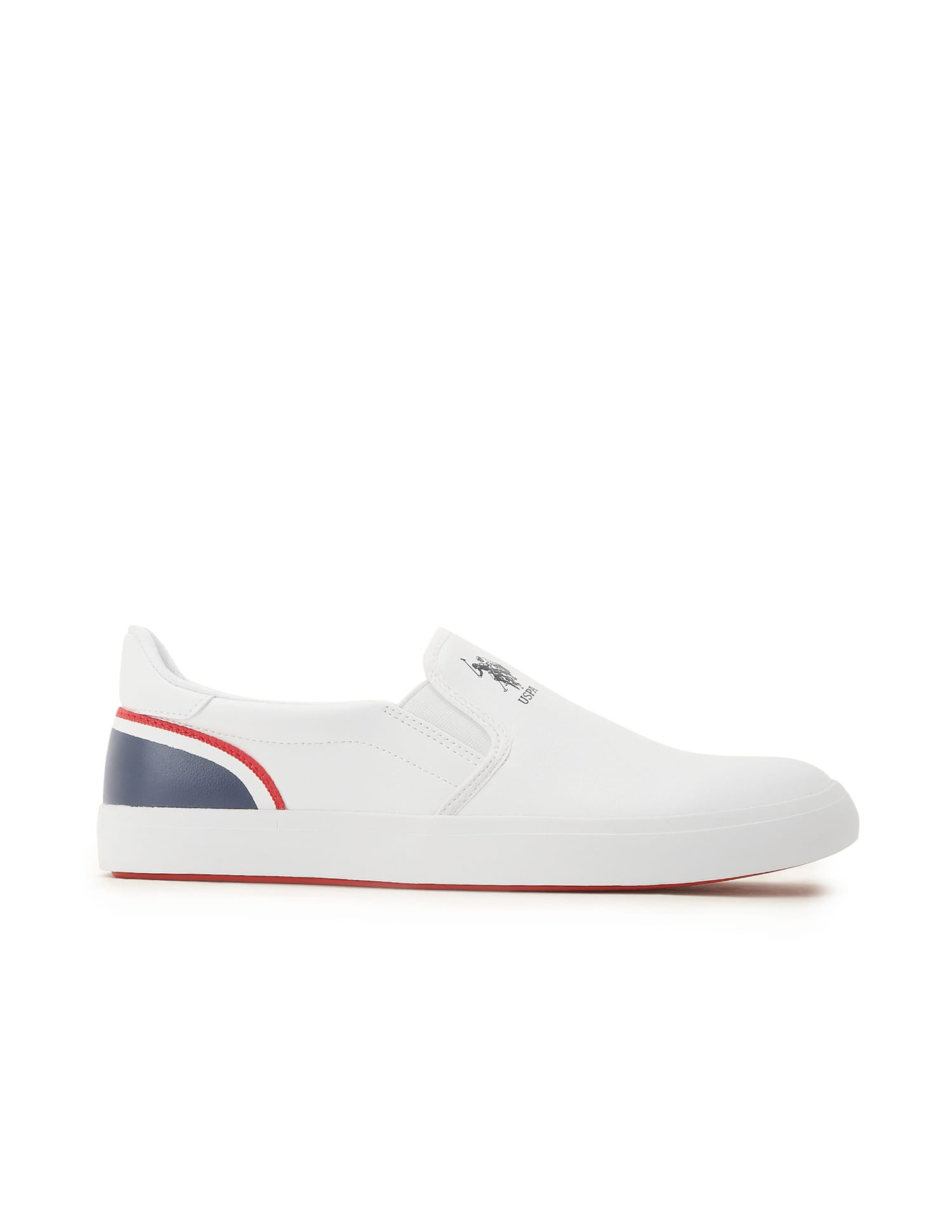 Men Timeo 2.0 Round Toe Sneakers Off White - U.S. Polo Assn. India | Large