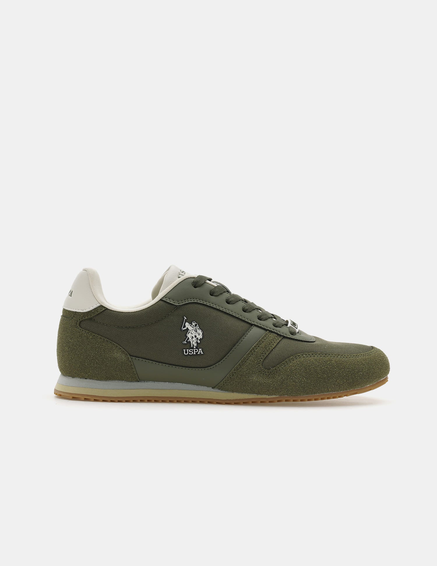 Clemt 4.0 Colourblocked Sneakers Olive - U.S. Polo Assn. India | Large