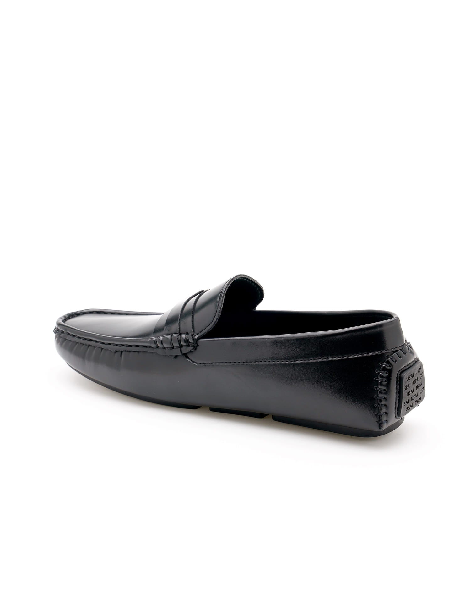 Men Solid Cronus 6.0 Loafers Black - U.S. Polo Assn. India | Large