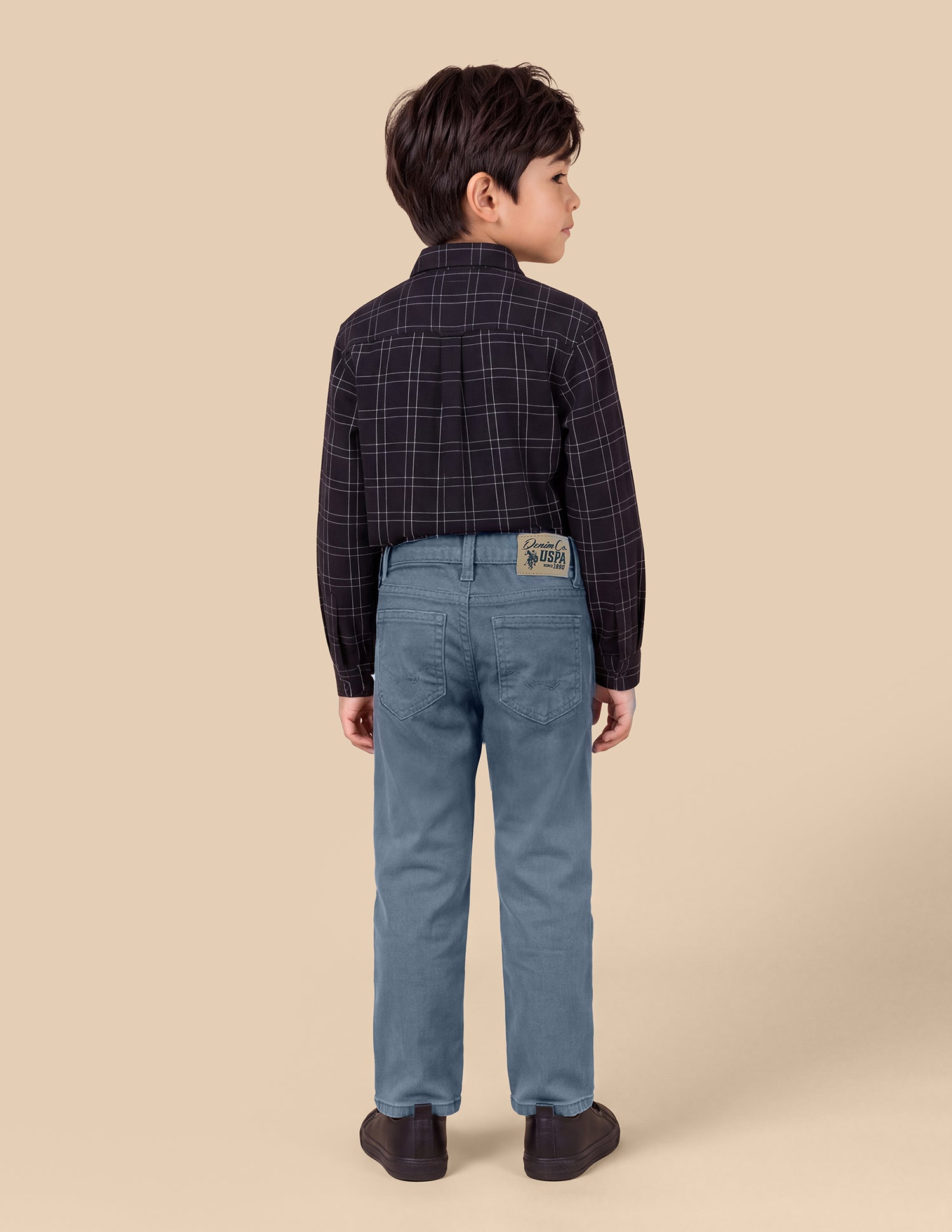 Relaxed Fit Blue Jeans Blue - U.S. Polo Assn. India | Large