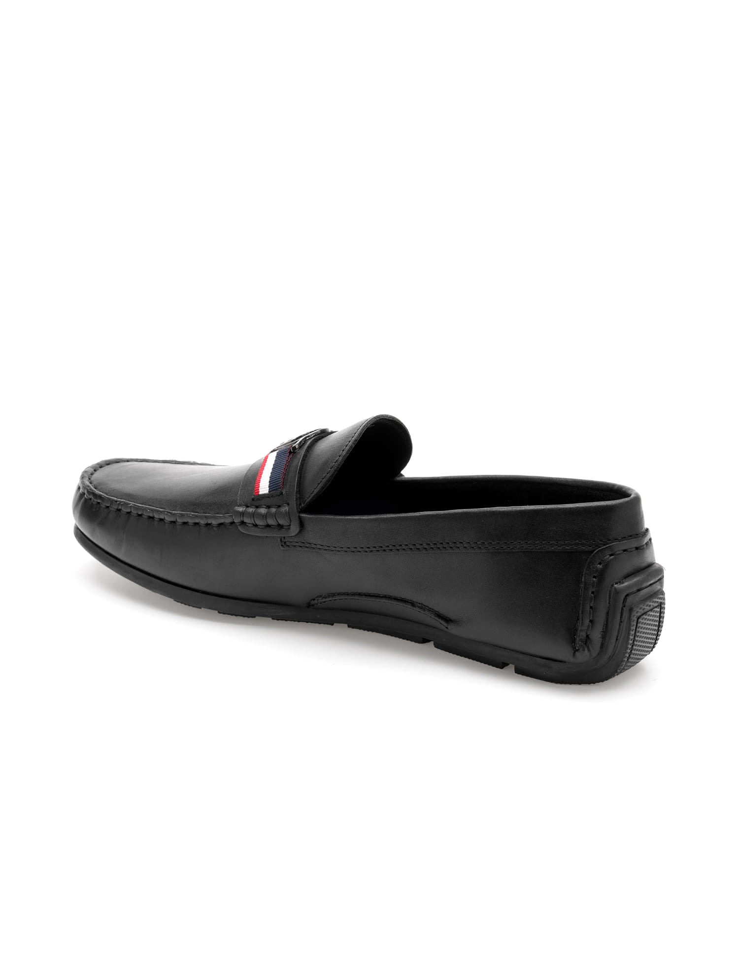 Men Astian Solid Loafers Black - U.S. Polo Assn. India | Large