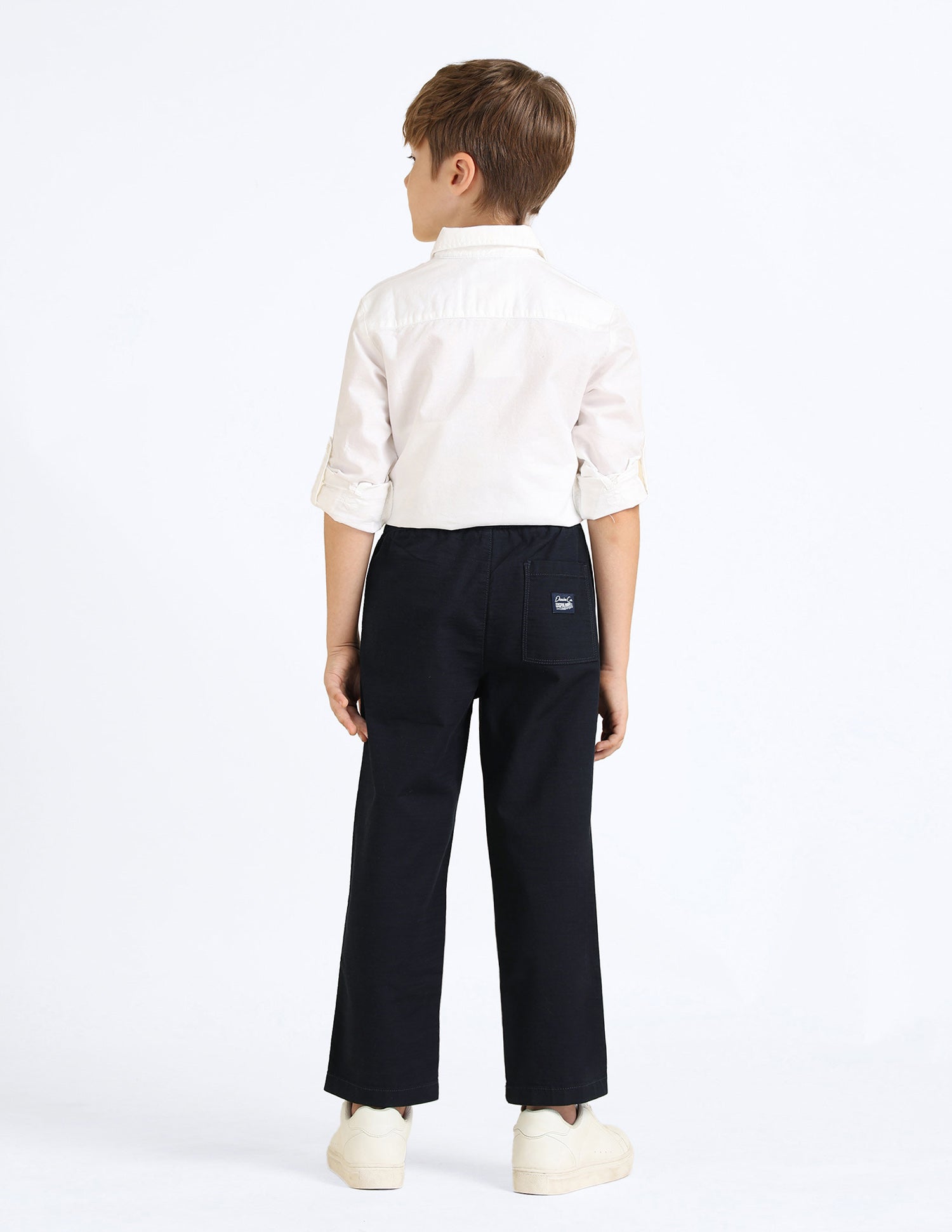 Boys Relaxed Fit Twill Trouser Navy - U.S. POLO ASSN. | Large