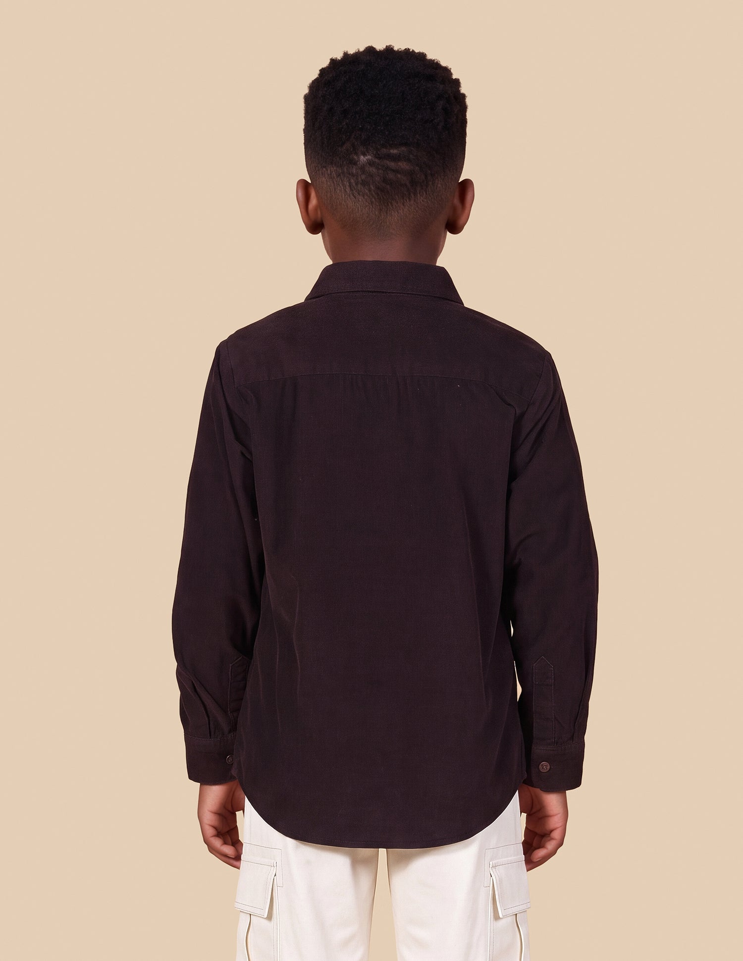 Corduroy Solid Shirt Maroon - U.S. Polo Assn. India | Large