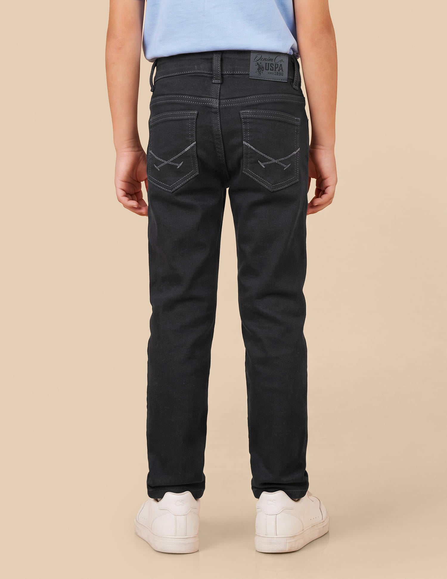 Mid Rise Slim Fit Jeans Grey - U.S. Polo Assn. India | Large