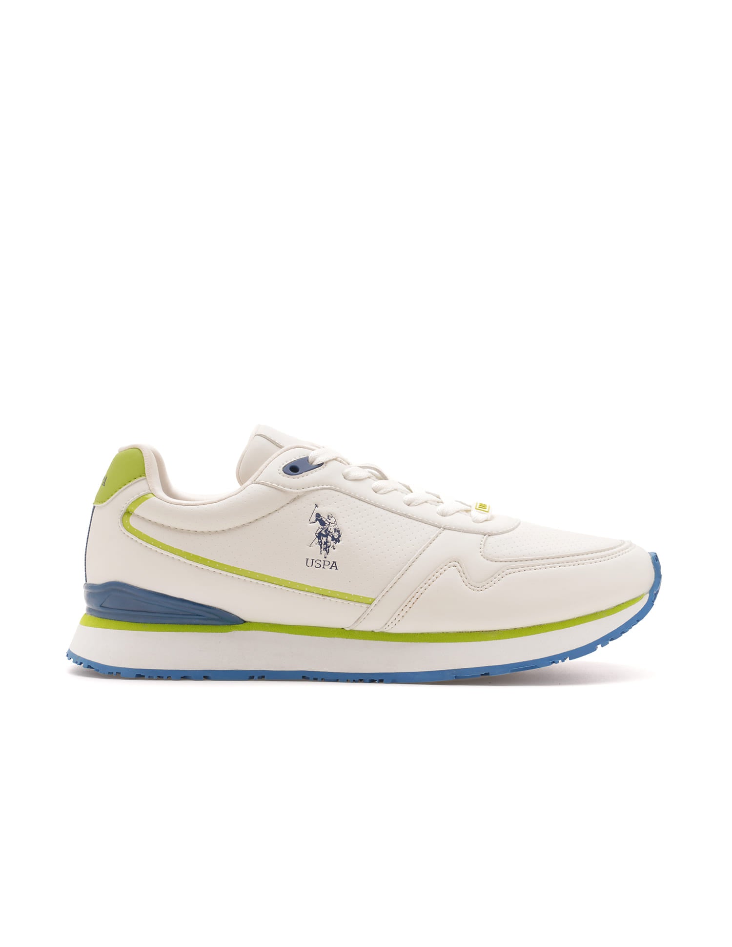 Men Lowen 2.0 Solid Sneakers Off White - U.S. Polo Assn. India | Large