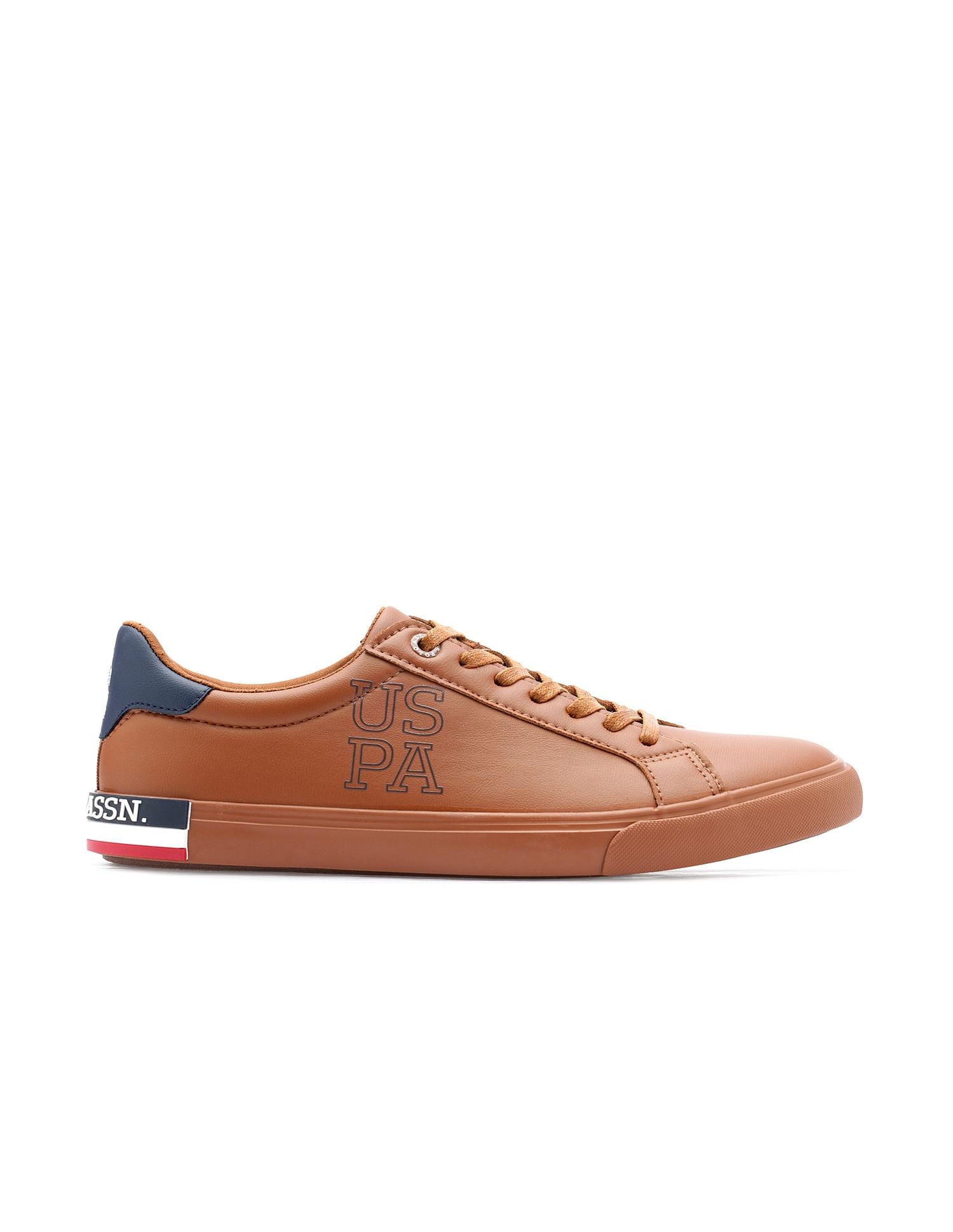 Men Lace Up Ramus Sneakers Tan - U.S. POLO ASSN. | Large