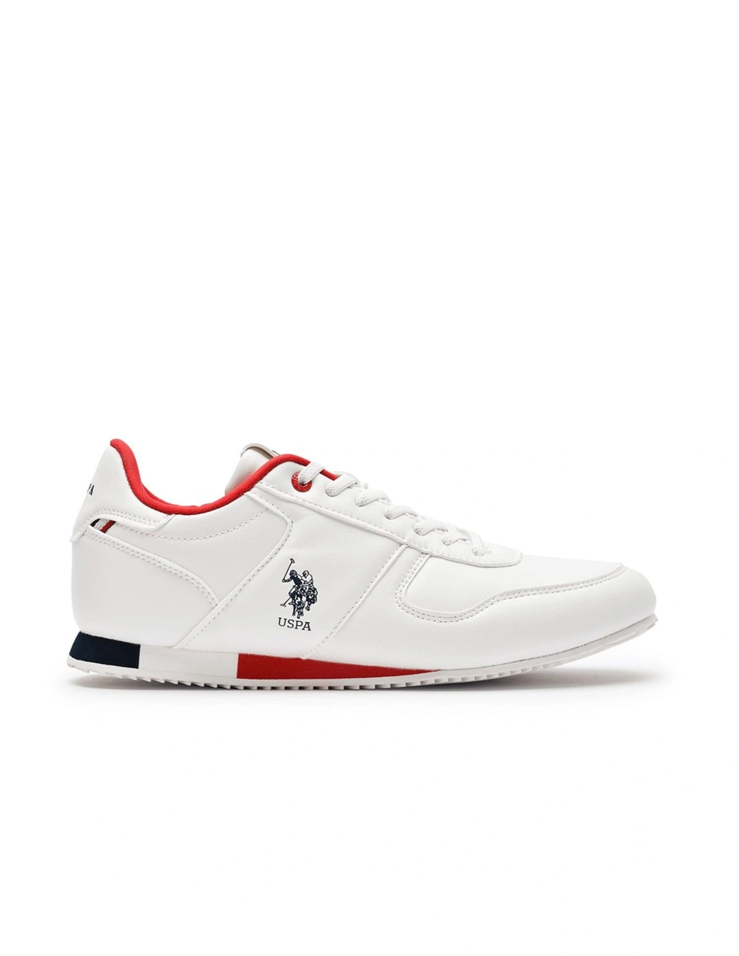 Sorrento 7.0 Colour Blocked Sneakers Off White - U.S. Polo Assn. India | Large