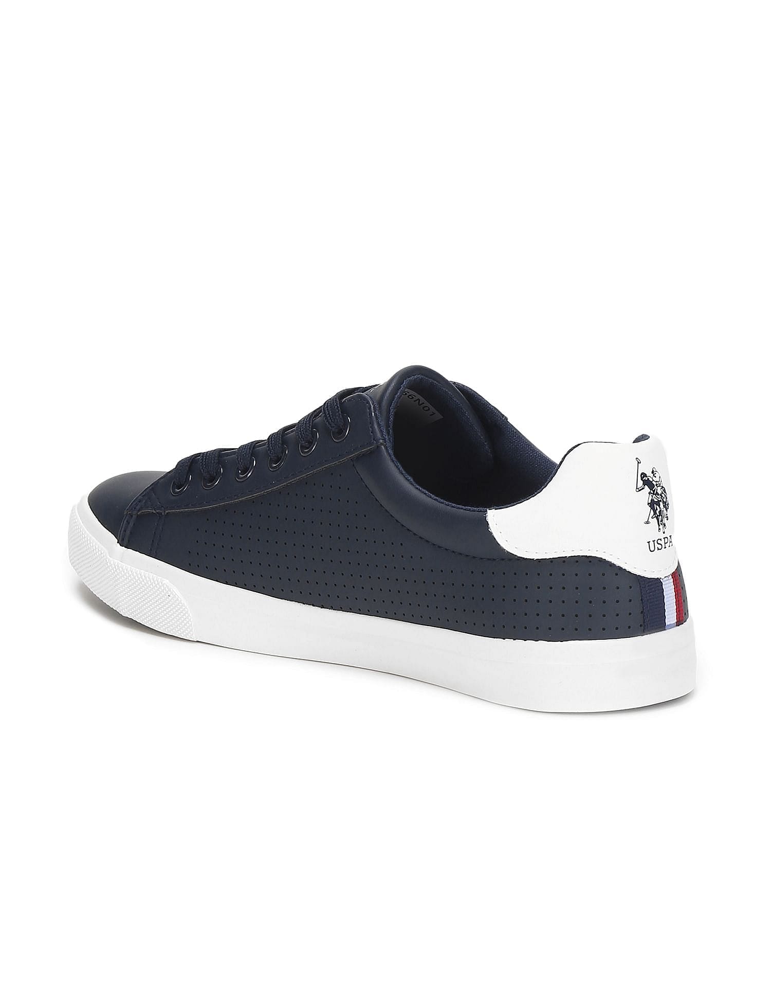 Men Capron 5.0 Solid Sneakers Navy - U.S. Polo Assn. India | Large