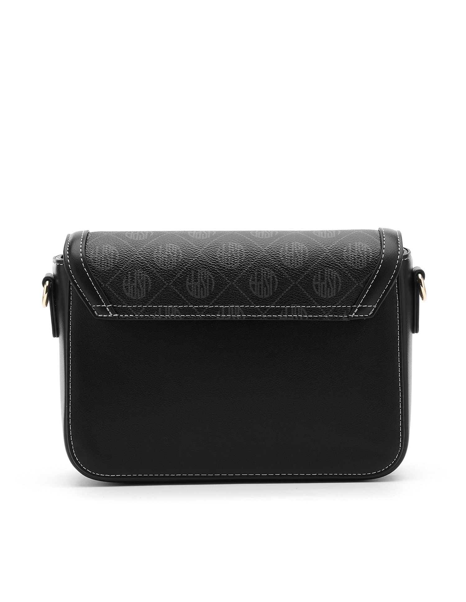 Agatha Monogram Cross Body Bag Black - U.S. Polo Assn. India | Large