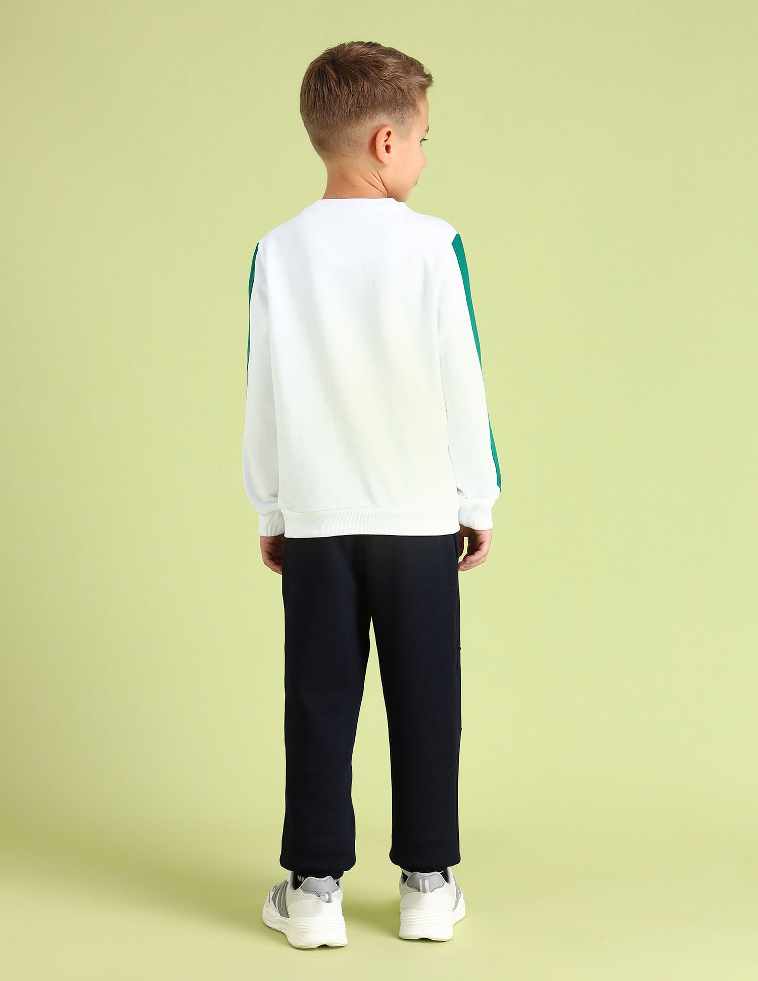 Boys Brand Regular Fit Sweatshirt Navy - U.S. POLO ASSN. | Large