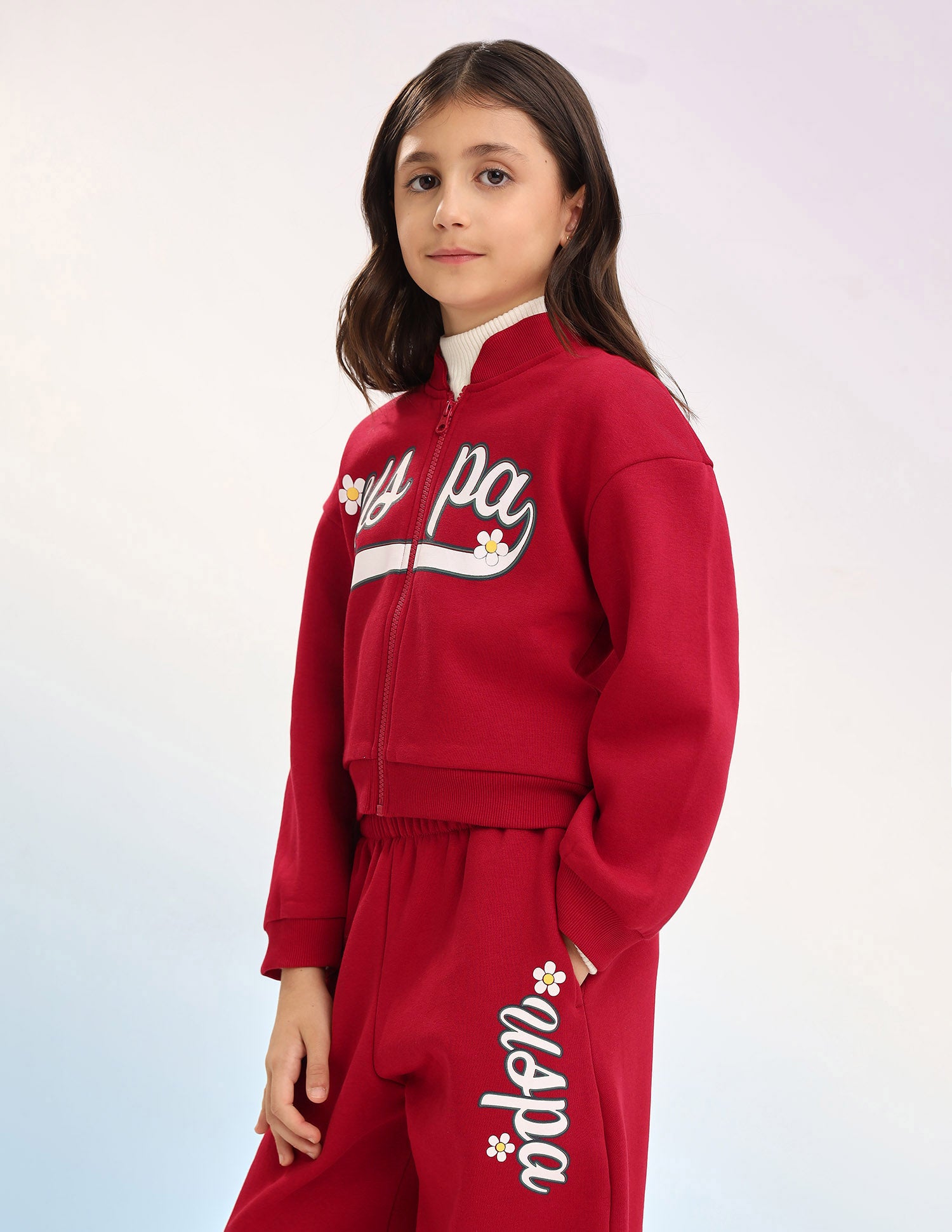 Brand Printed Regular Fit Sweatshirt Red - U.S. POLO ASSN. | Large