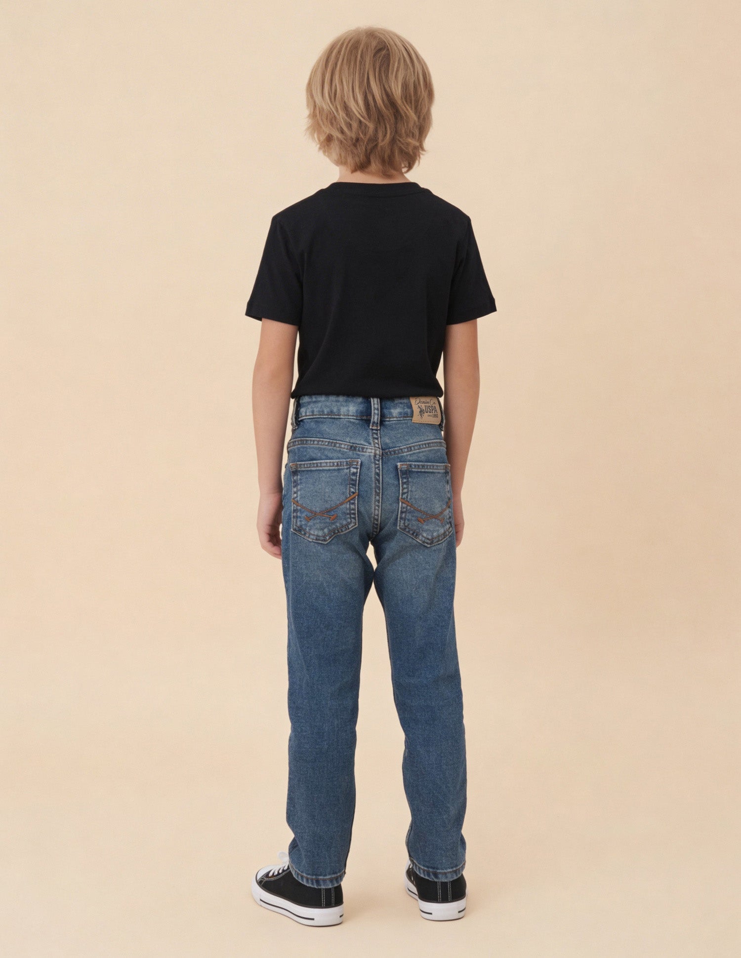 Slim Fit Blue Jeans Blue - U.S. Polo Assn. India | Large