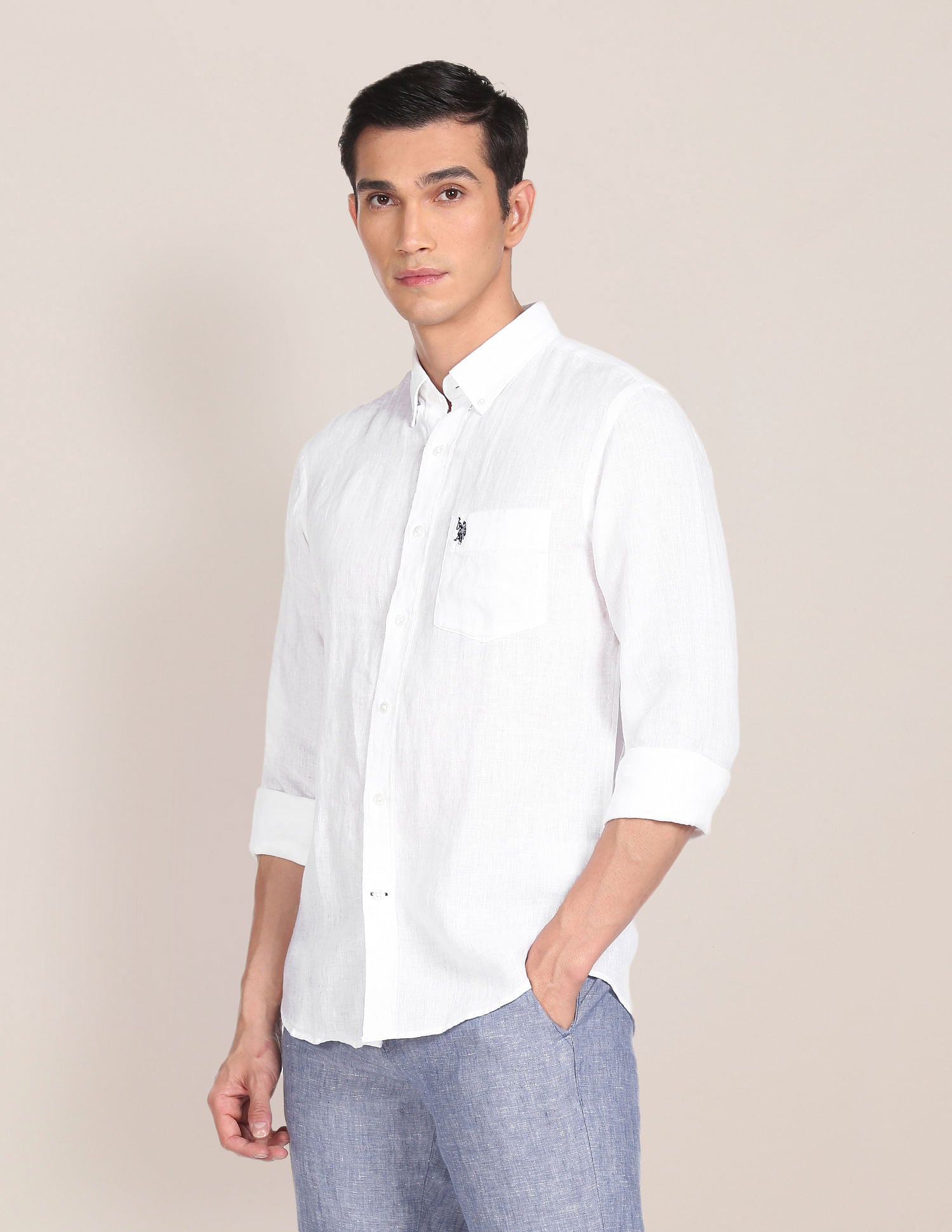 Uspa deals linen shirts