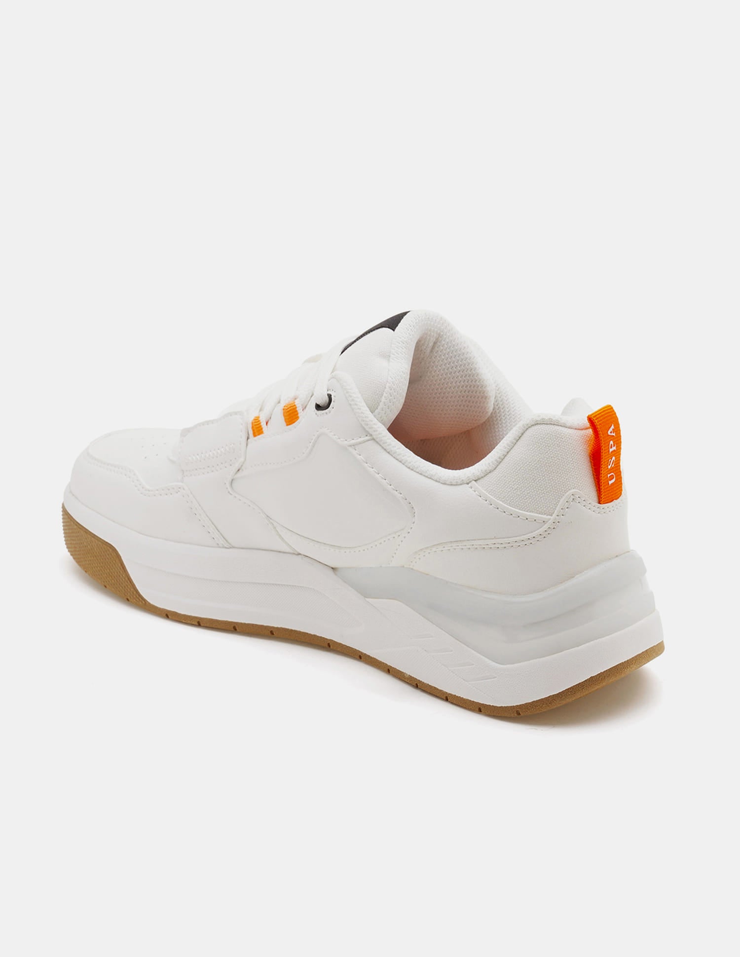 Men Low Top Vander Sneakers White - U.S. Polo Assn. India | Large