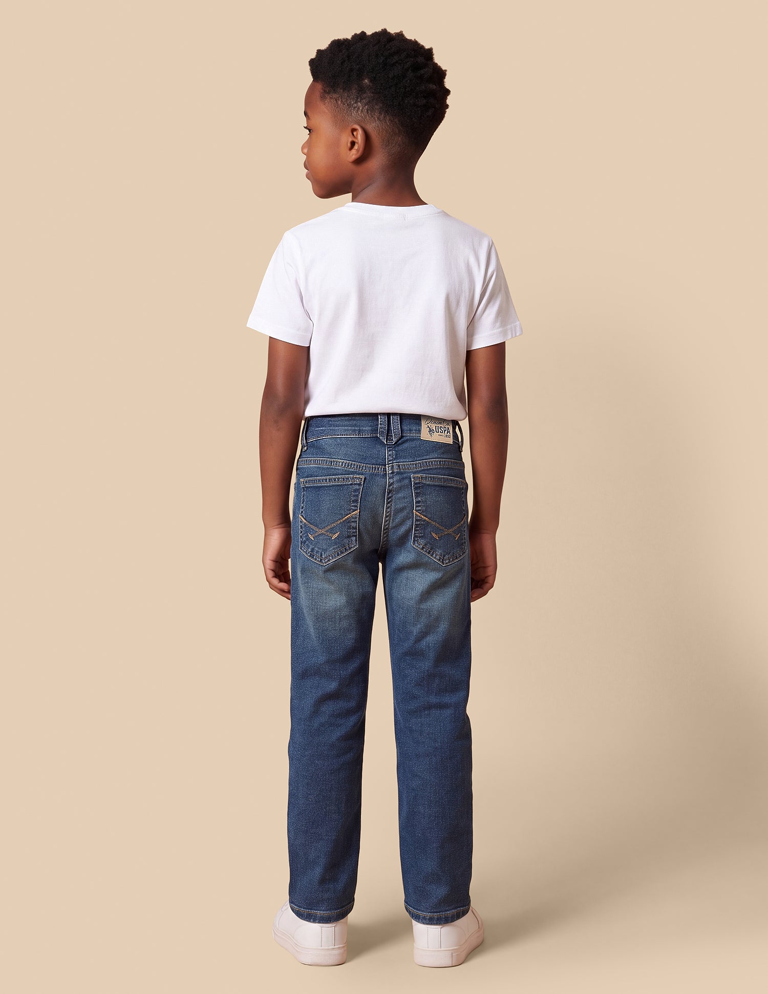 Bootcut Fit Blue Jeans Dark Blue - U.S. Polo Assn. India | Large