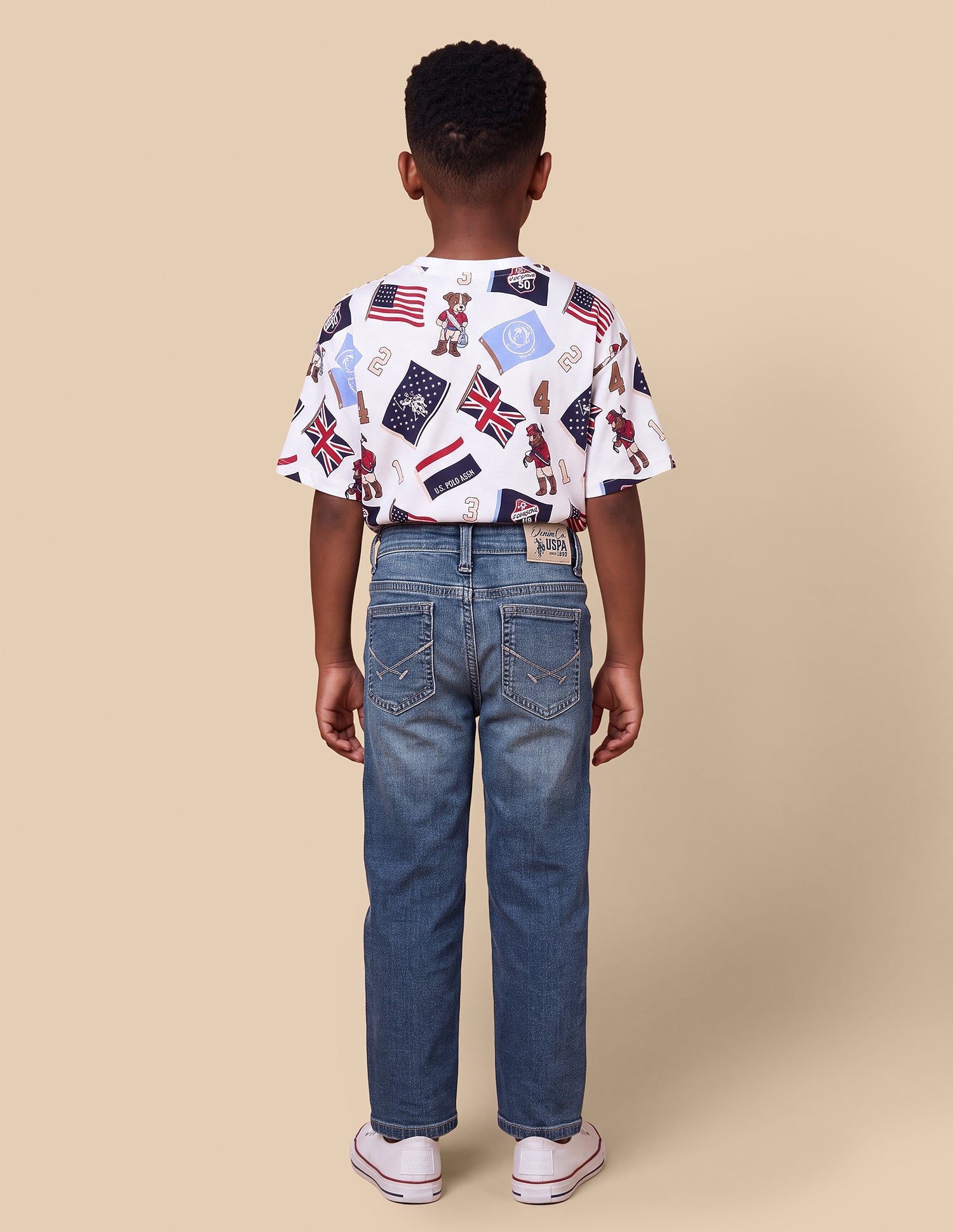 Shawn Baggy Fit Blue Jeans Blue - U.S. Polo Assn. India | Large