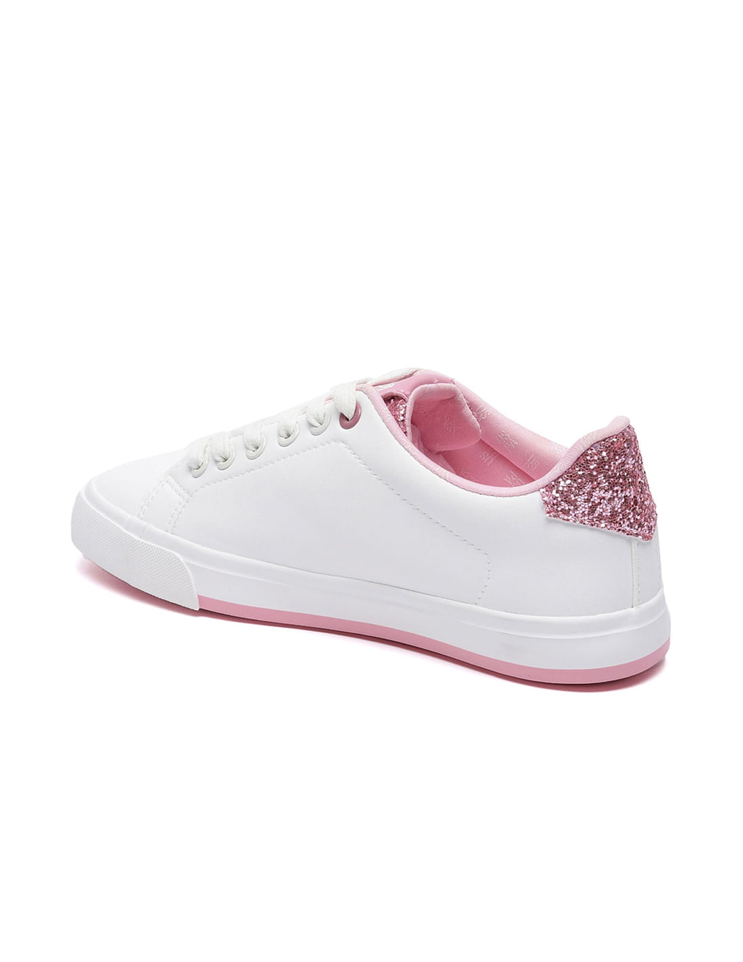 Women Lace Ups Logo Beverly 2.0 Sneakers White - U.S. Polo Assn. India | Large