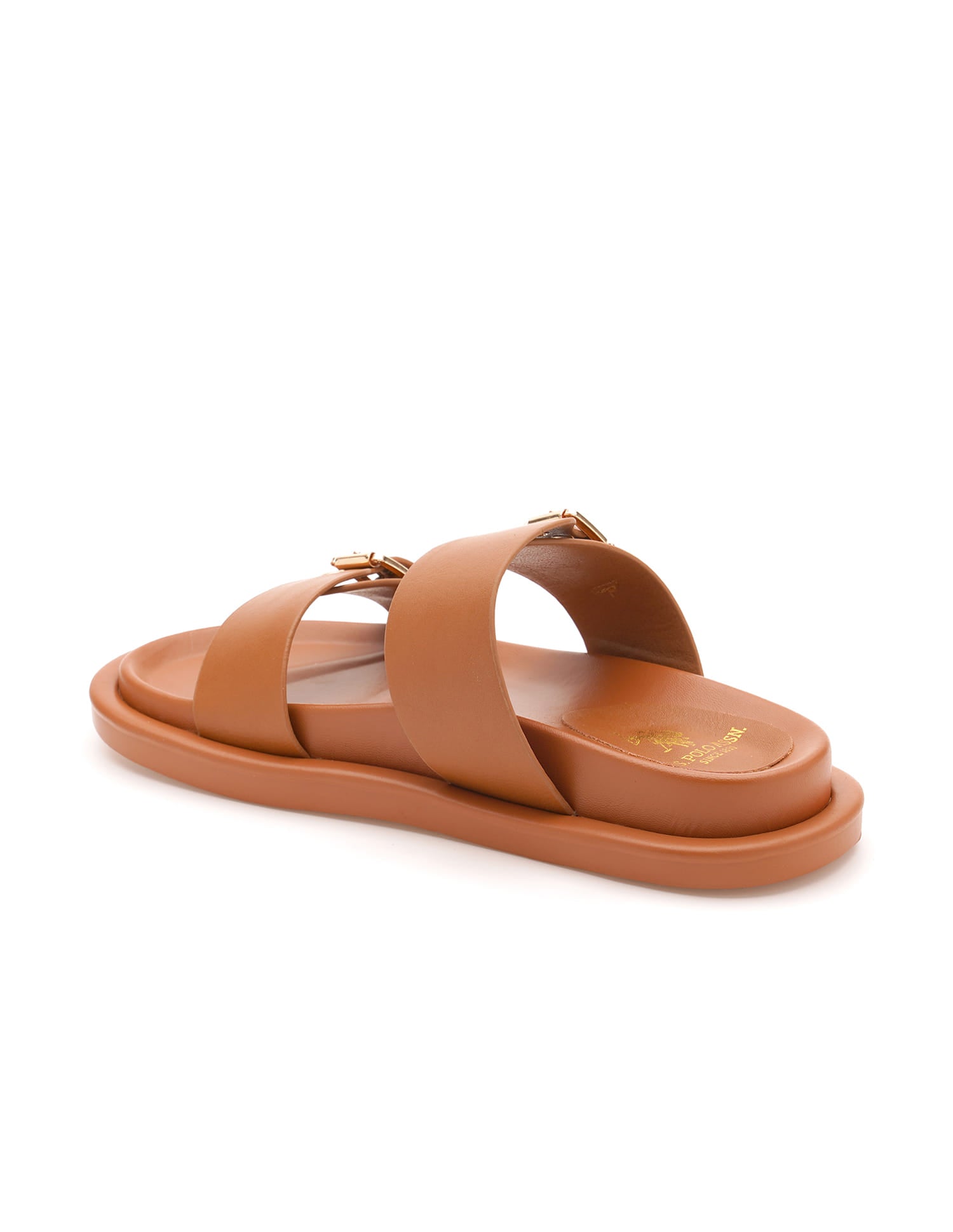Danila Tan Lightweight Footbed Flats Tan - U.S. Polo Assn. India | Large