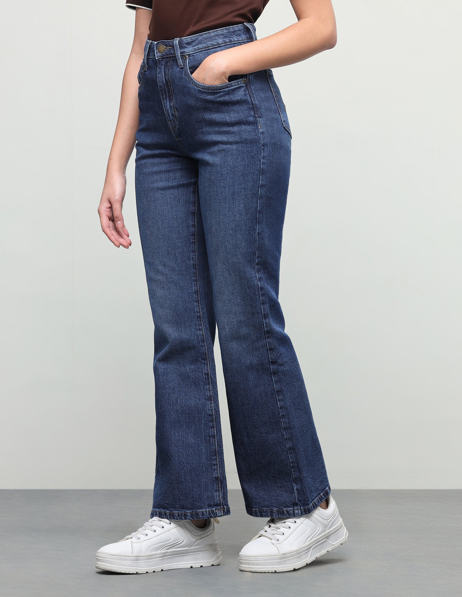 Bootcut Fit Blue Jeans Dark Blue - U.S. Polo Assn. India | Large