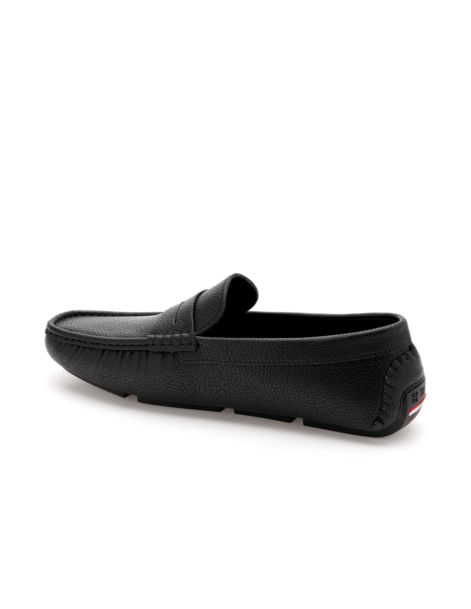 Men Kiger Textured Loafer Black - U.S. Polo Assn. India | Large