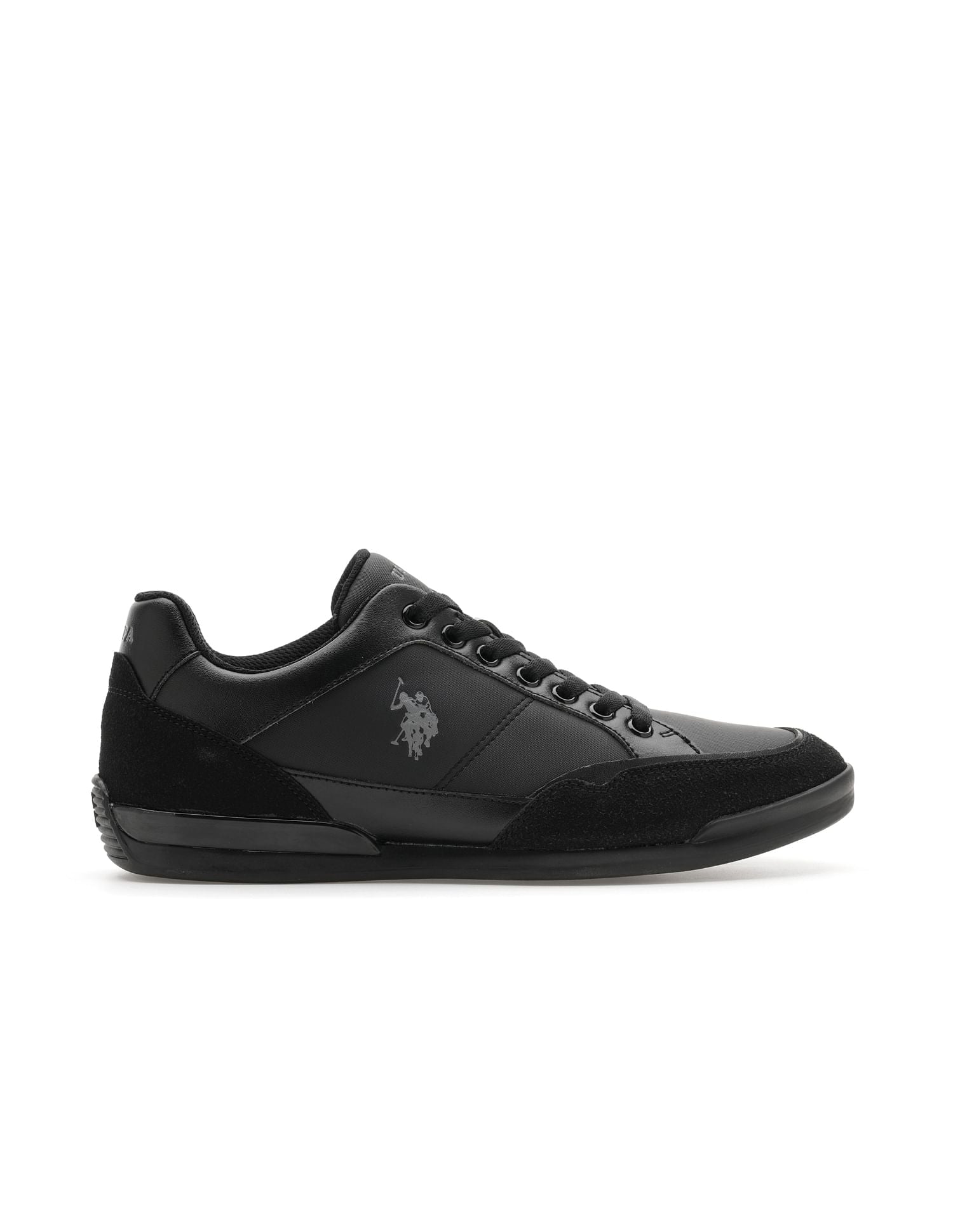 Nadel Suede Casual Shoes Black - U.S. POLO ASSN. | Large
