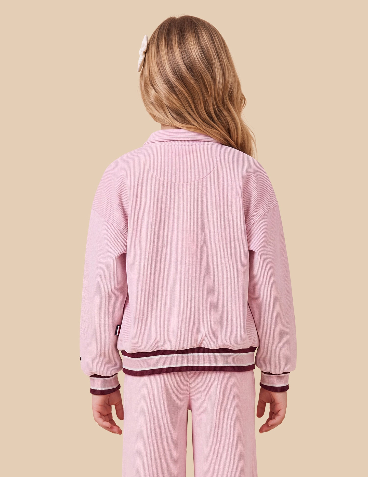 Brand Printed Relaxed Fit Sweatshirt Pink - U.S. Polo Assn. India | Large