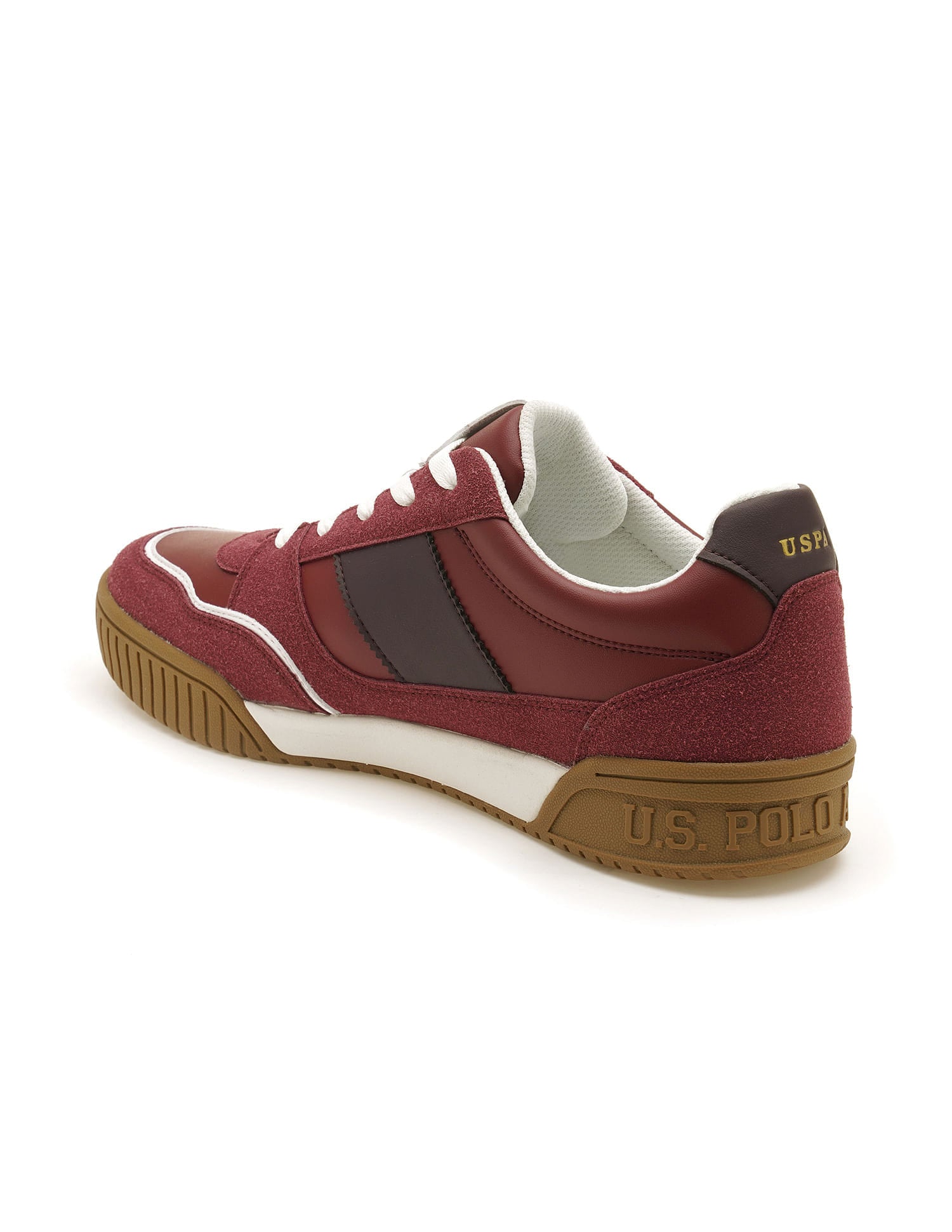 Men Rever Sneakers Burgundy - U.S. Polo Assn. India | Large