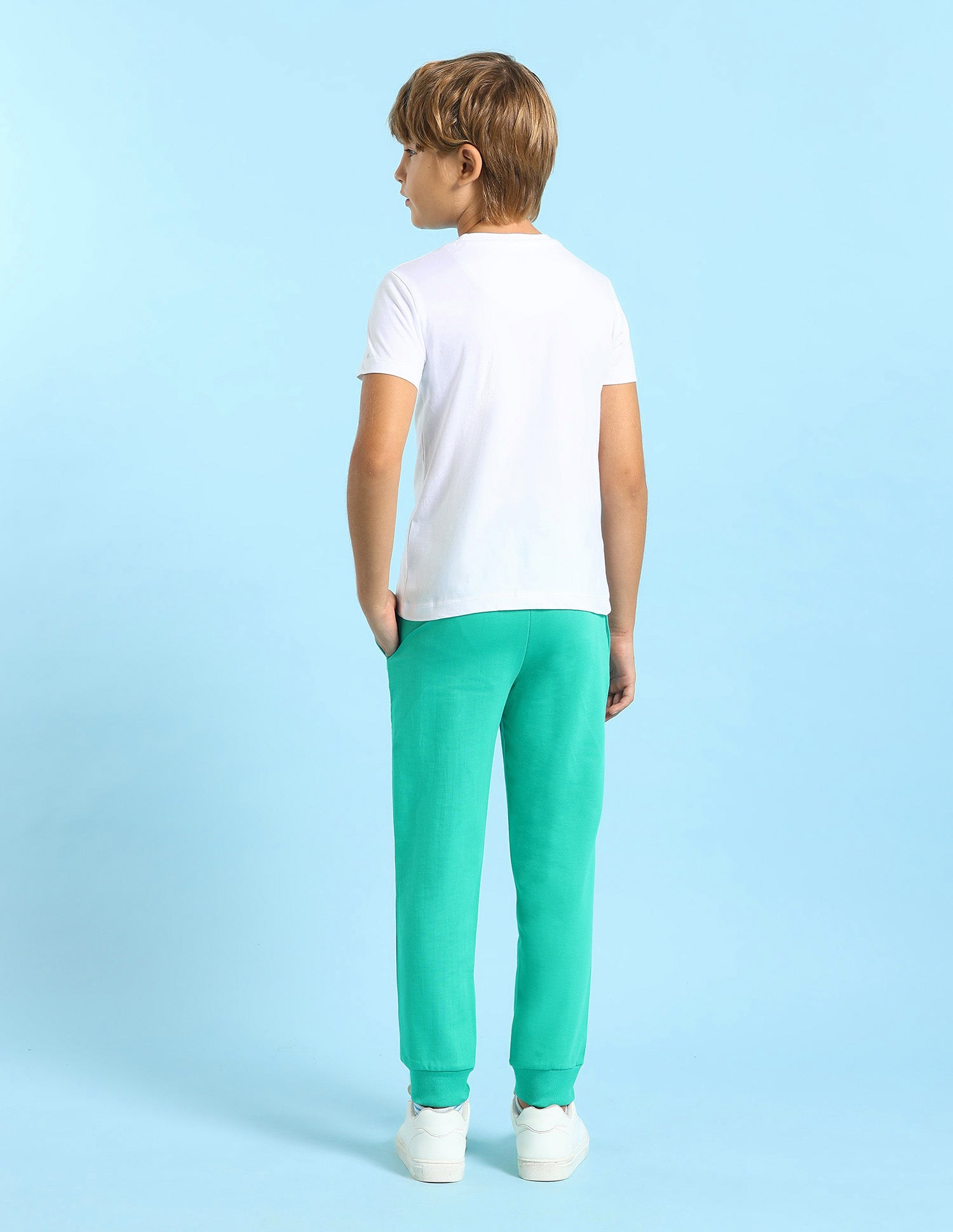 Boys Graphic Printed Regular Fit T-Shirt White - U.S. POLO ASSN. | Large