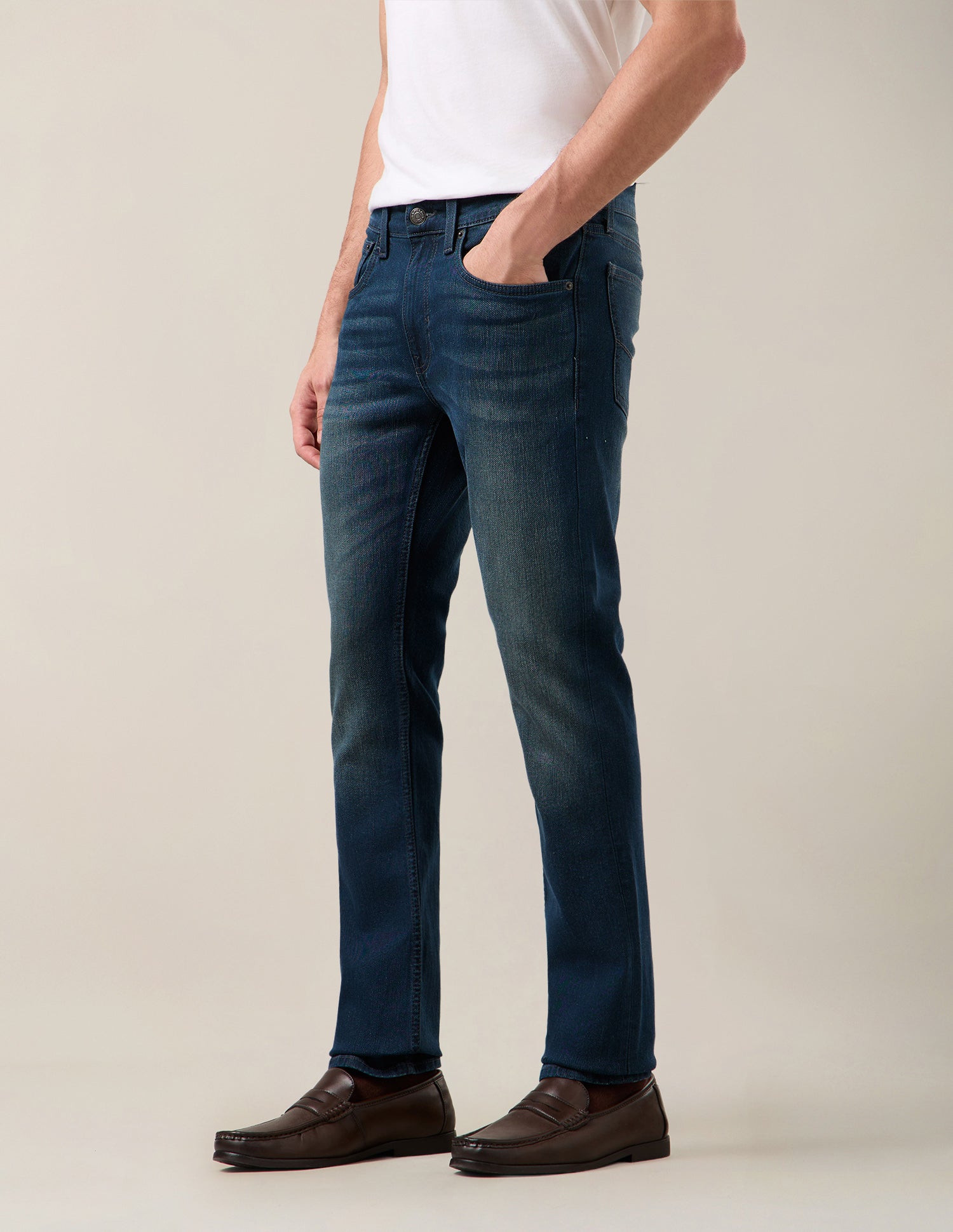 Regallo Skinny Fit Blue Jeans Dark Blue - U.S. Polo Assn. India | Large