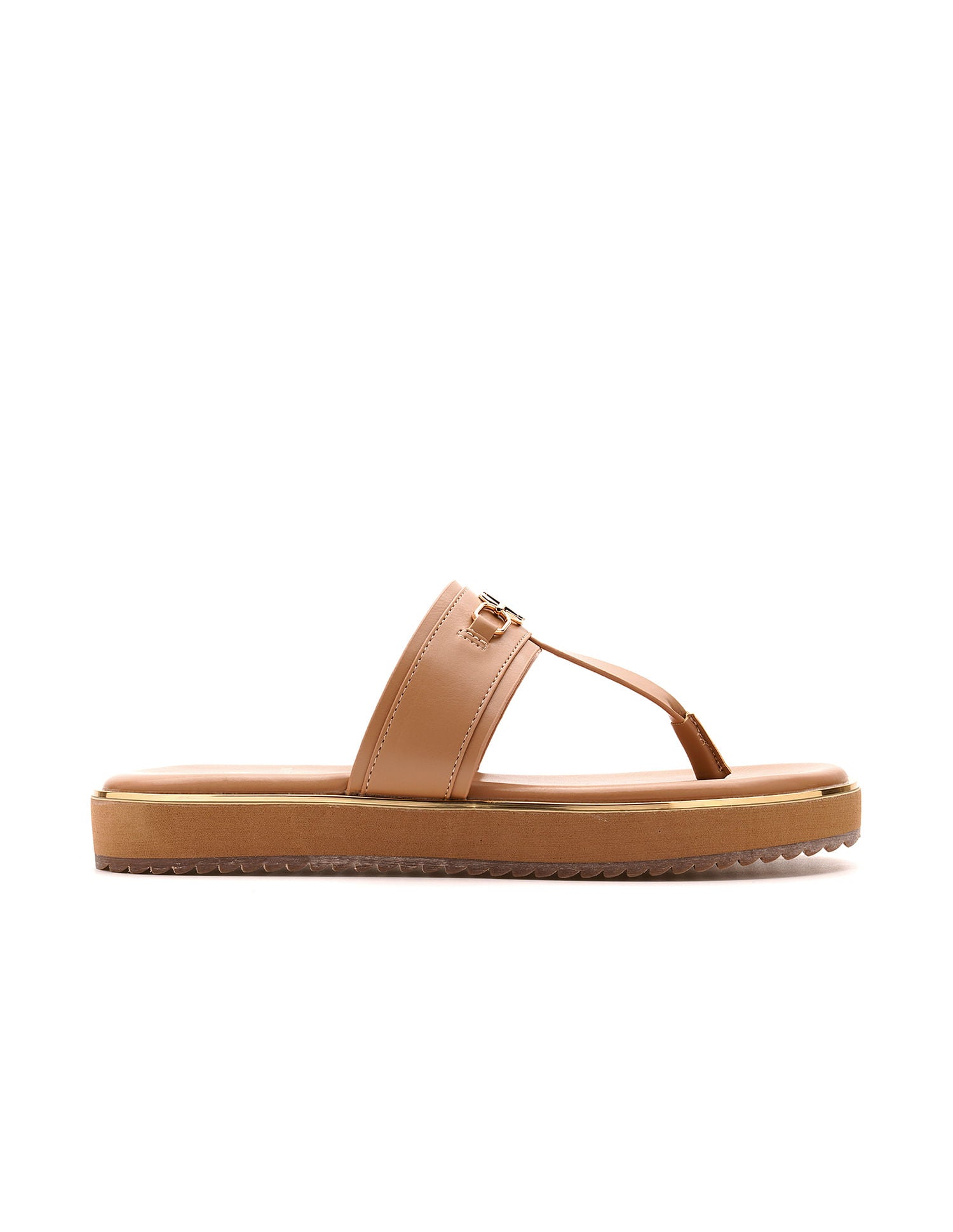 Comfort EVA Flat Matilde Sandals Tan - U.S. POLO ASSN. | Large