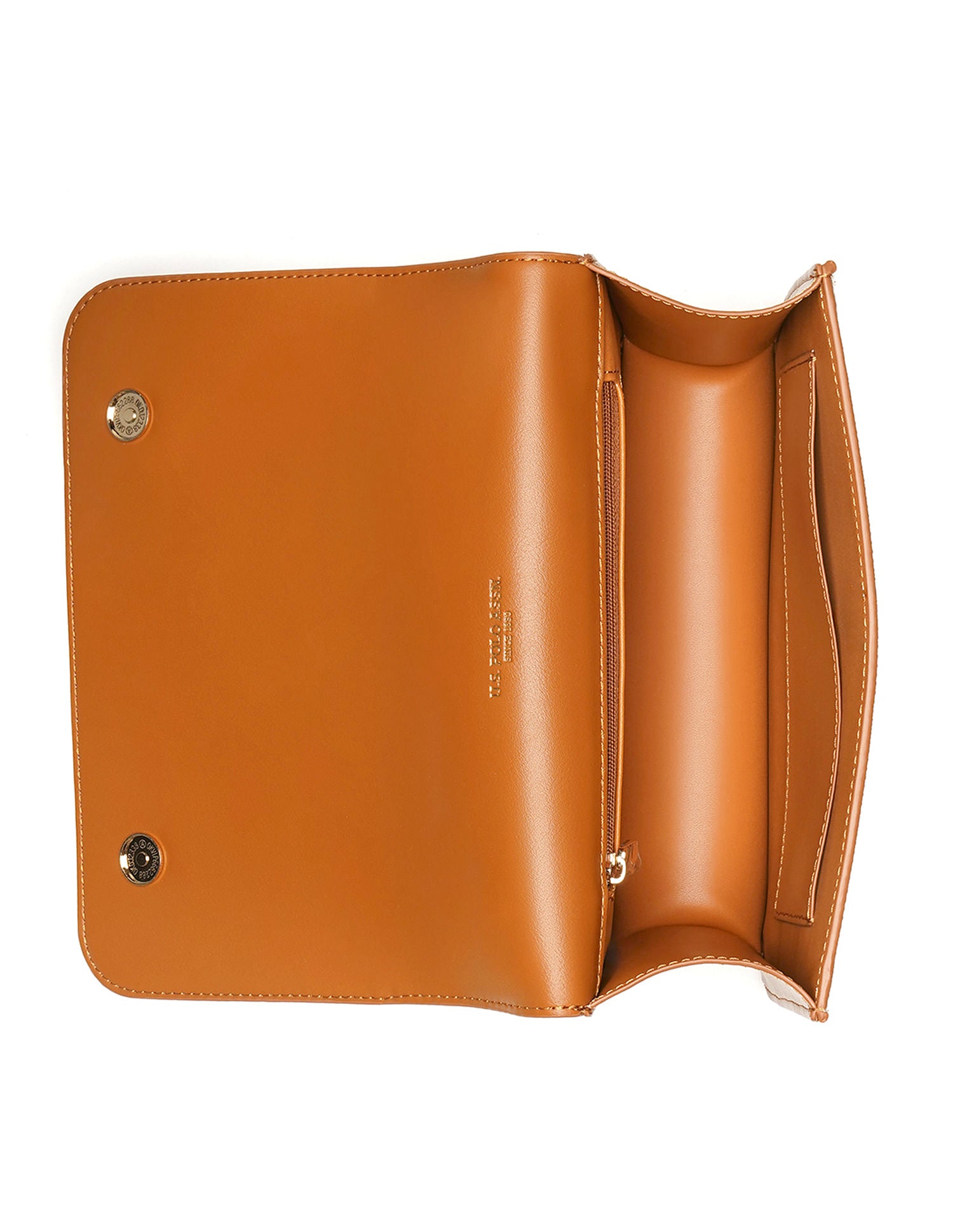 Briella Solid Cross Body Bag Tan - U.S. Polo Assn. India | Large