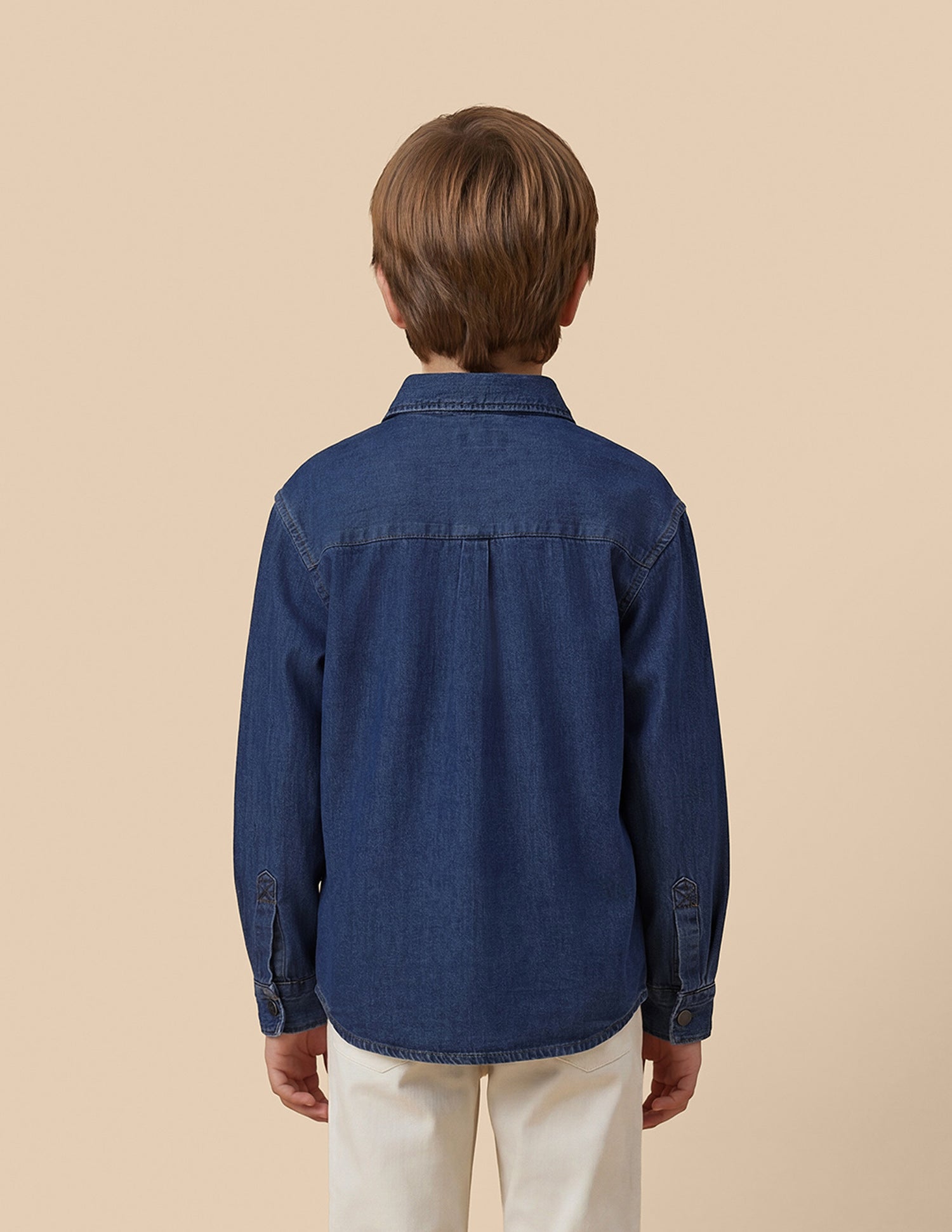 Boxy Fit Denim Shirt Indigo - U.S. Polo Assn. India | Large