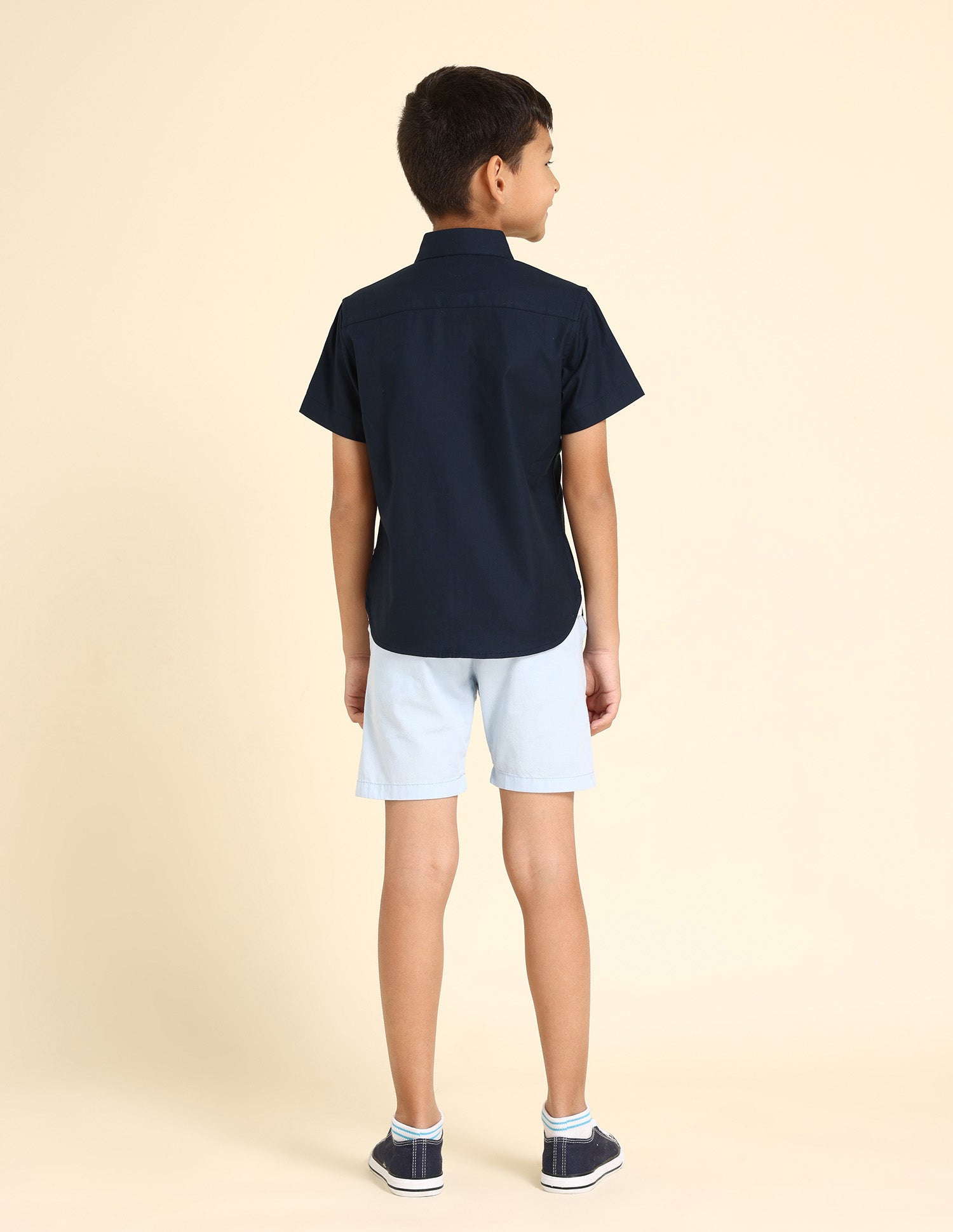 Boys Horizontal Stripe Shirt Navy - U.S. POLO ASSN. | Large