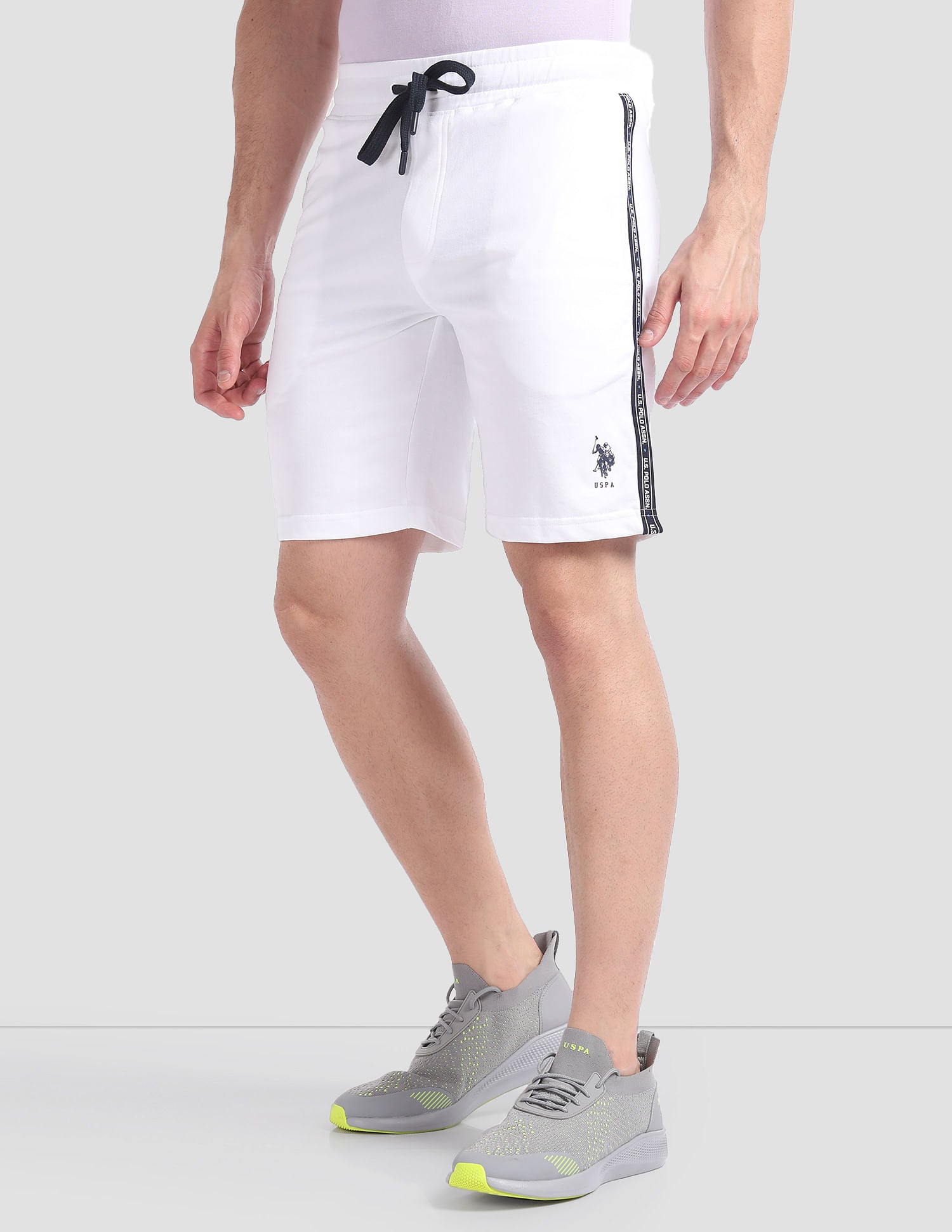 Statement LS003 Lounge Shorts - Pack Of 1 White - U.S. POLO ASSN. | Large