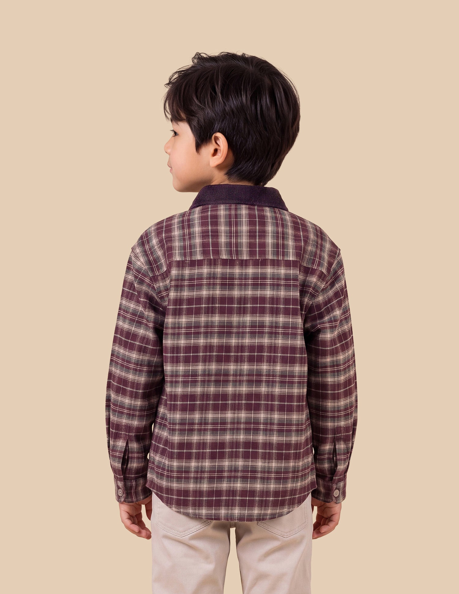 Plaid Checked Twill Shirt Brown - U.S. Polo Assn. India | Large